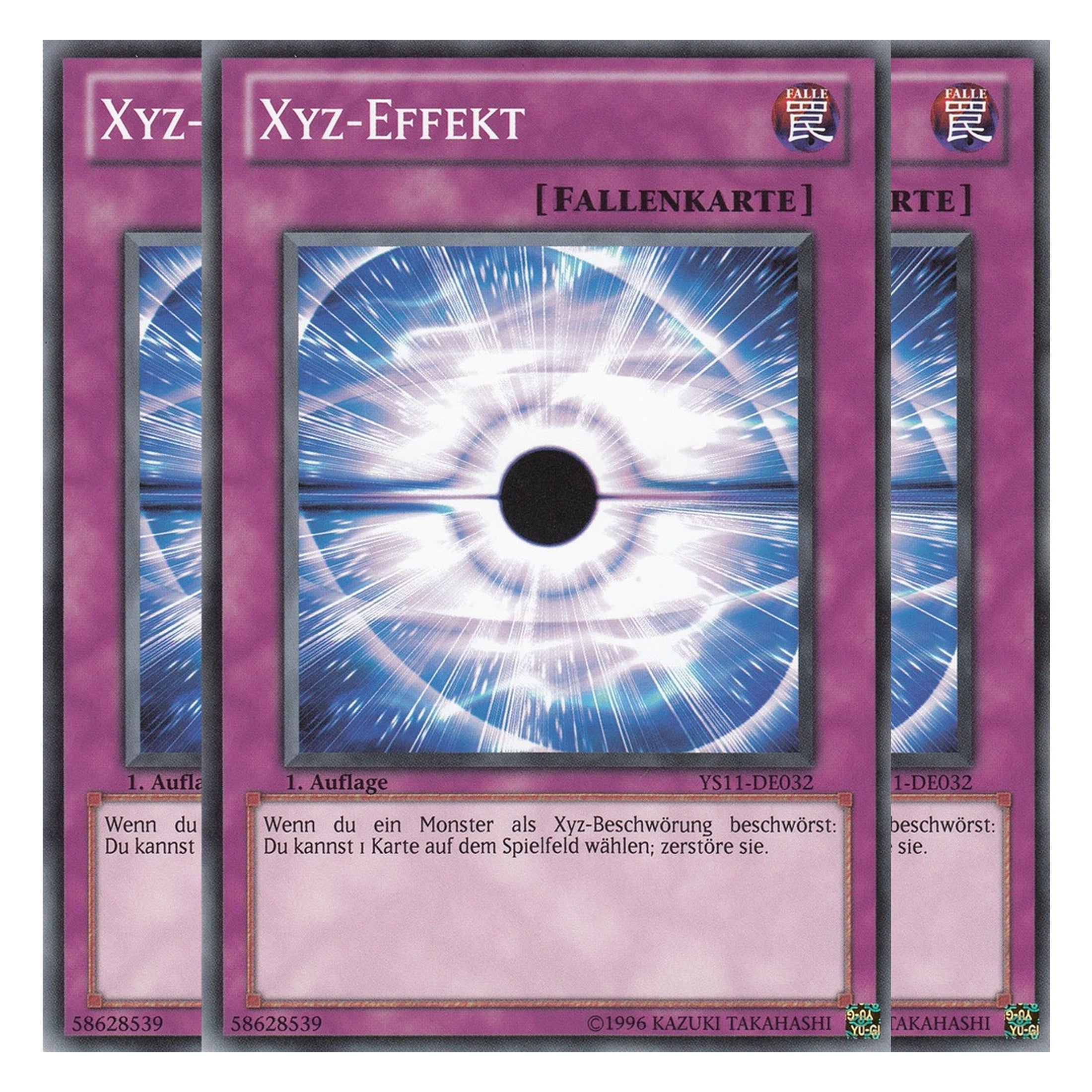 Xyz-Effekt - YS11-DE032 - Common - Deutsch - 1. Auflage - Starter Deck: Dawn of the Xyz - Playset (3 Kopien)