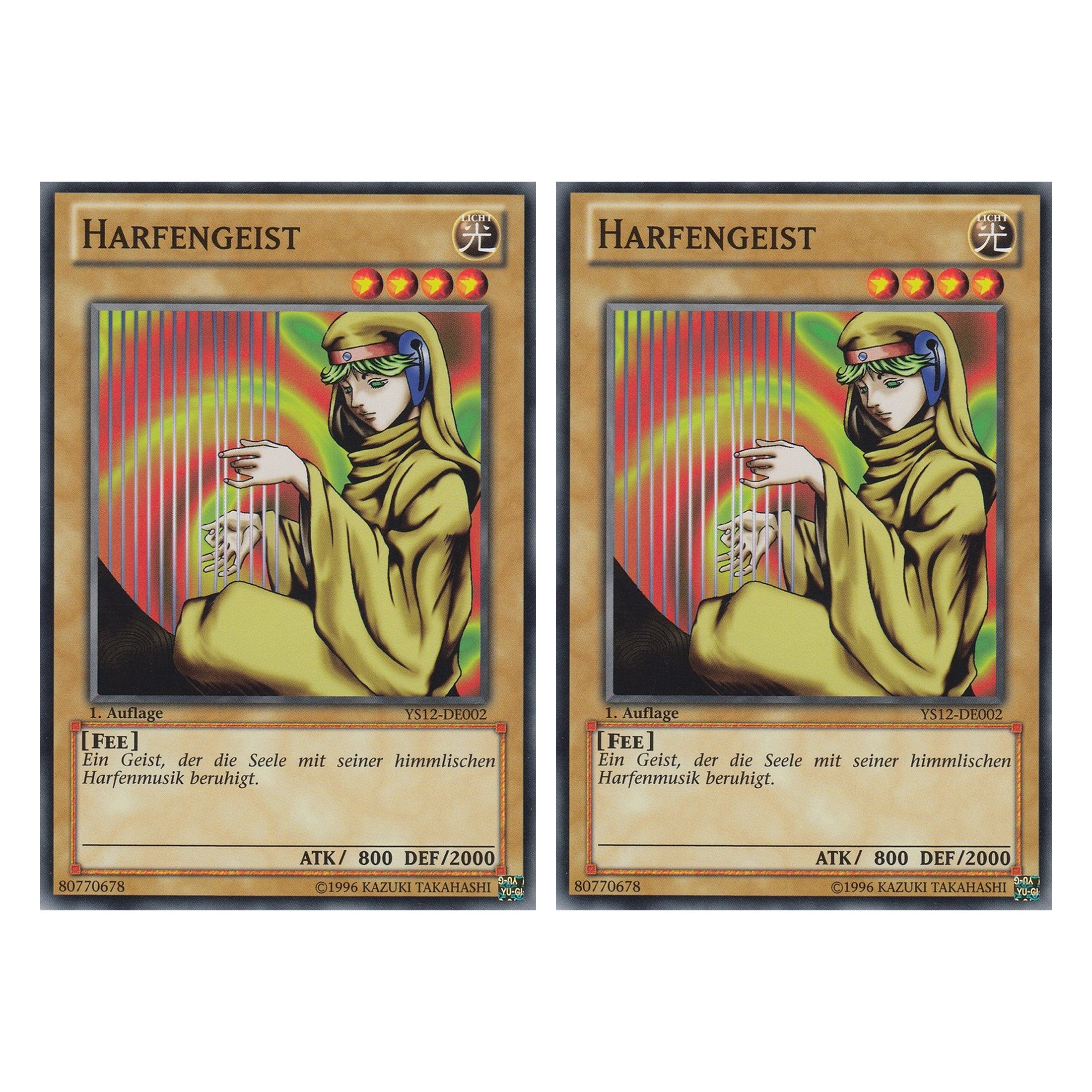 Harfengeist - YS12-DE002 - Common - Deutsch - 1. Auflage - Starter Deck: Xyz Symphony - Duo Set (2 Stück) - Yugioh
