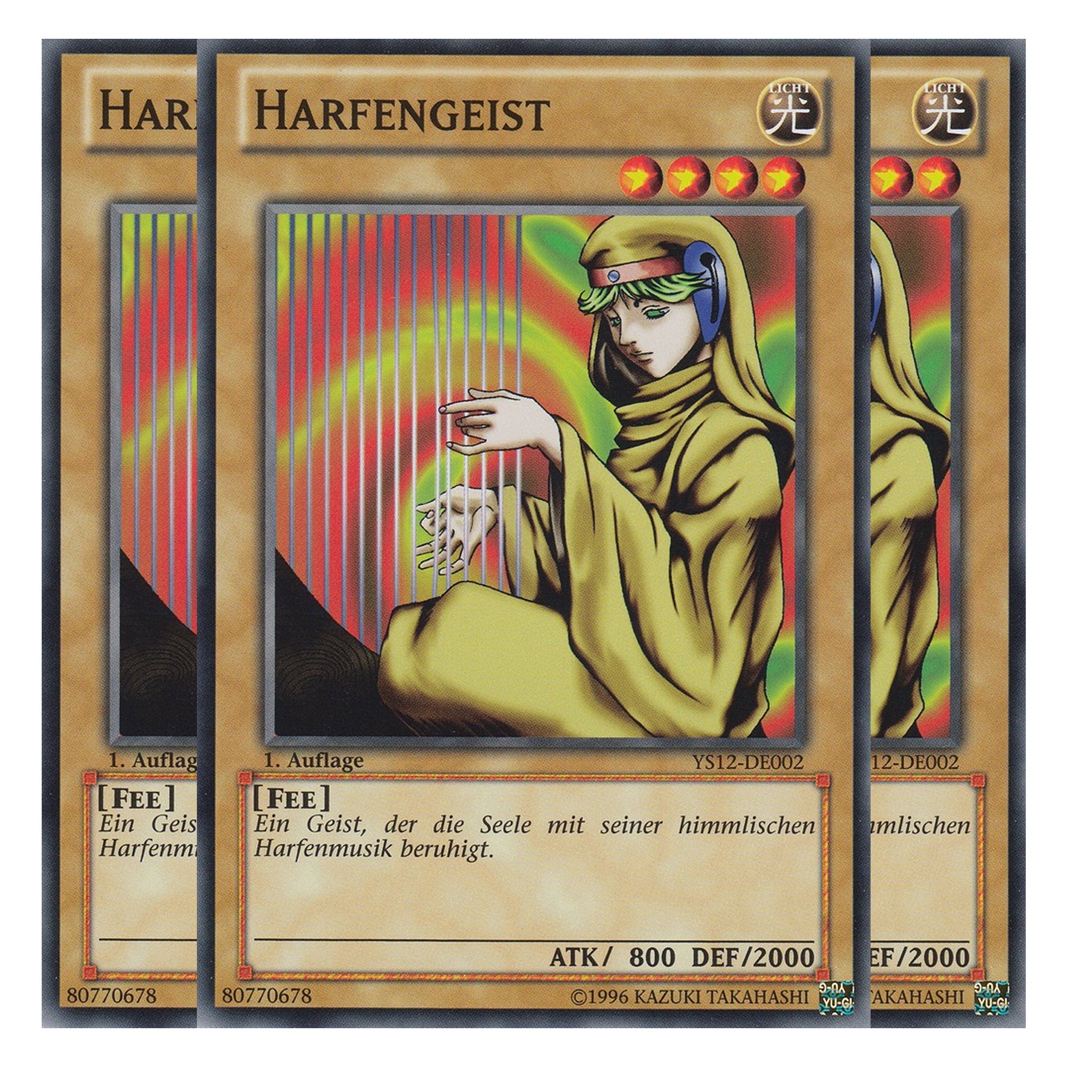 Harfengeist - YS12-DE002 - Common - Deutsch - 1. Auflage - Starter Deck: Xyz Symphony - Playset (3 Kopien)