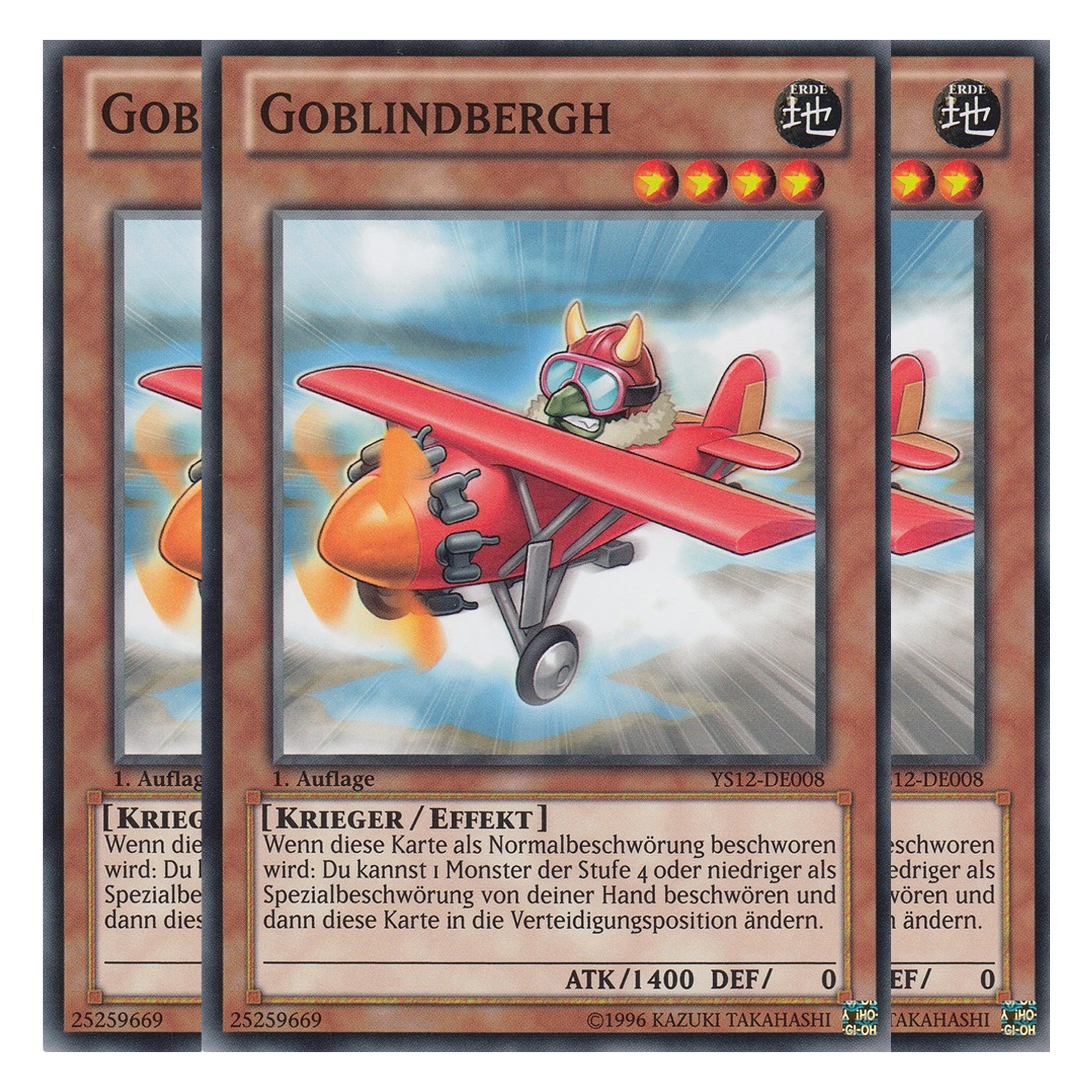 Goblindbergh - YS12-DE008 - Common - Deutsch - 1. Auflage - Starter Deck: Xyz Symphony - Playset (3 Kopien)