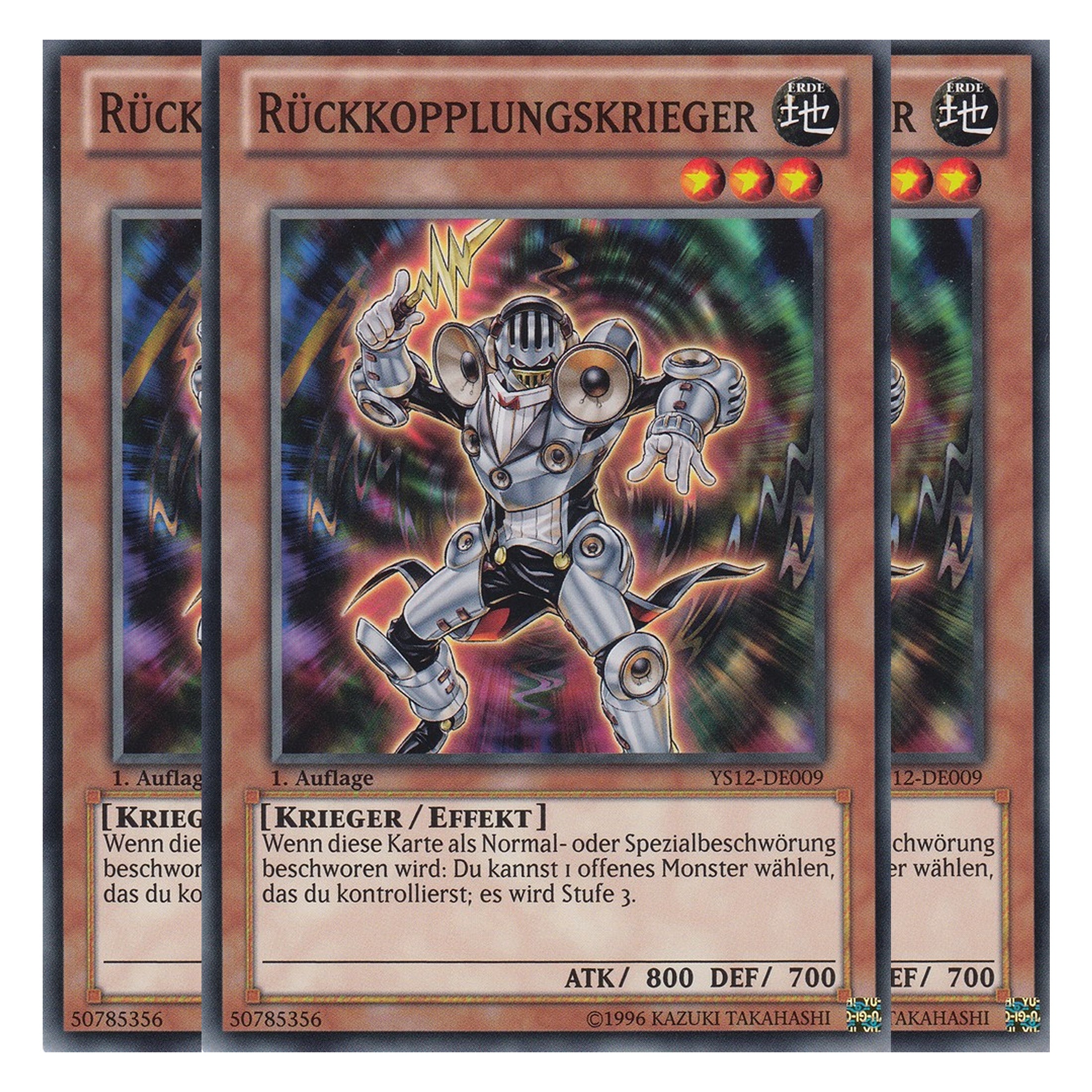 Rückkopplungskrieger - YS12-DE009 - Common - Deutsch - 1. Auflage - Starter Deck: Xyz Symphony - Playset (3 Kopien)