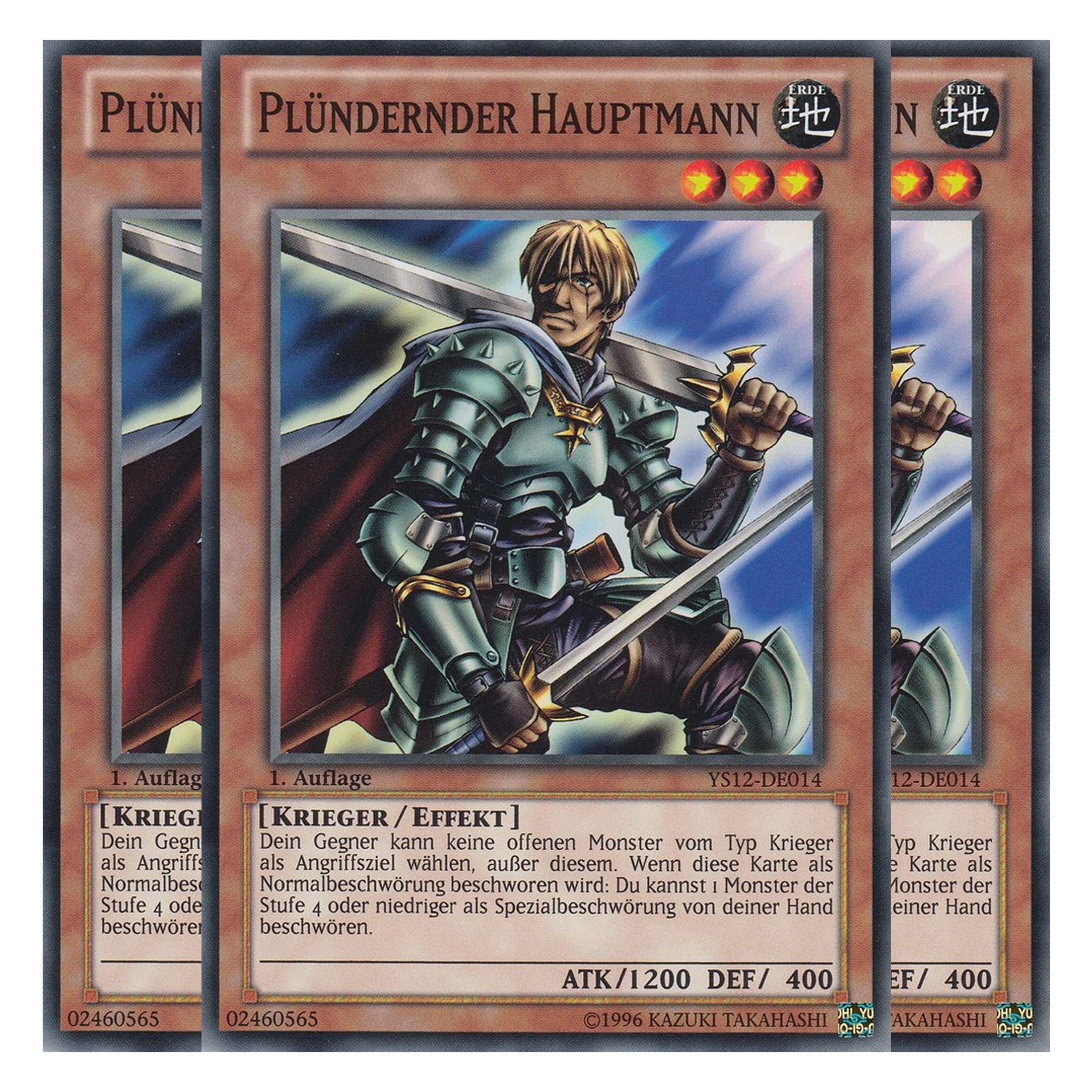 Plündernder Hauptmann - YS12-DE014 - Common - Deutsch - 1. Auflage - Starter Deck: Xyz Symphony - Playset (3 Kopien)