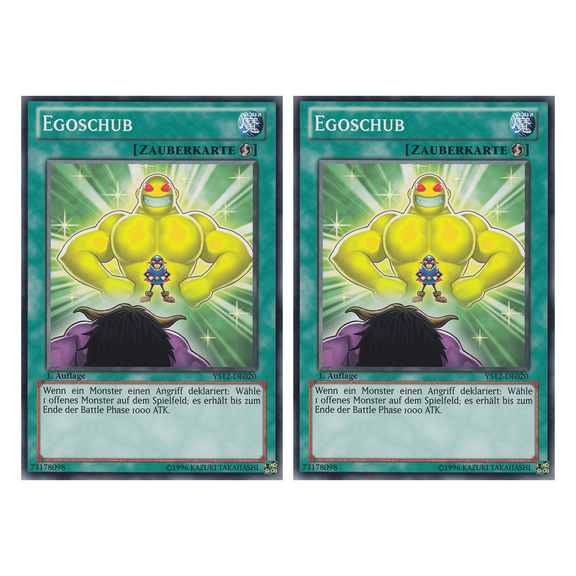 Egoschub - YS12-DE020 - Common - Deutsch - 1. Auflage - Starter Deck: Xyz Symphony - Duo Set (2 Stück) - Yugioh