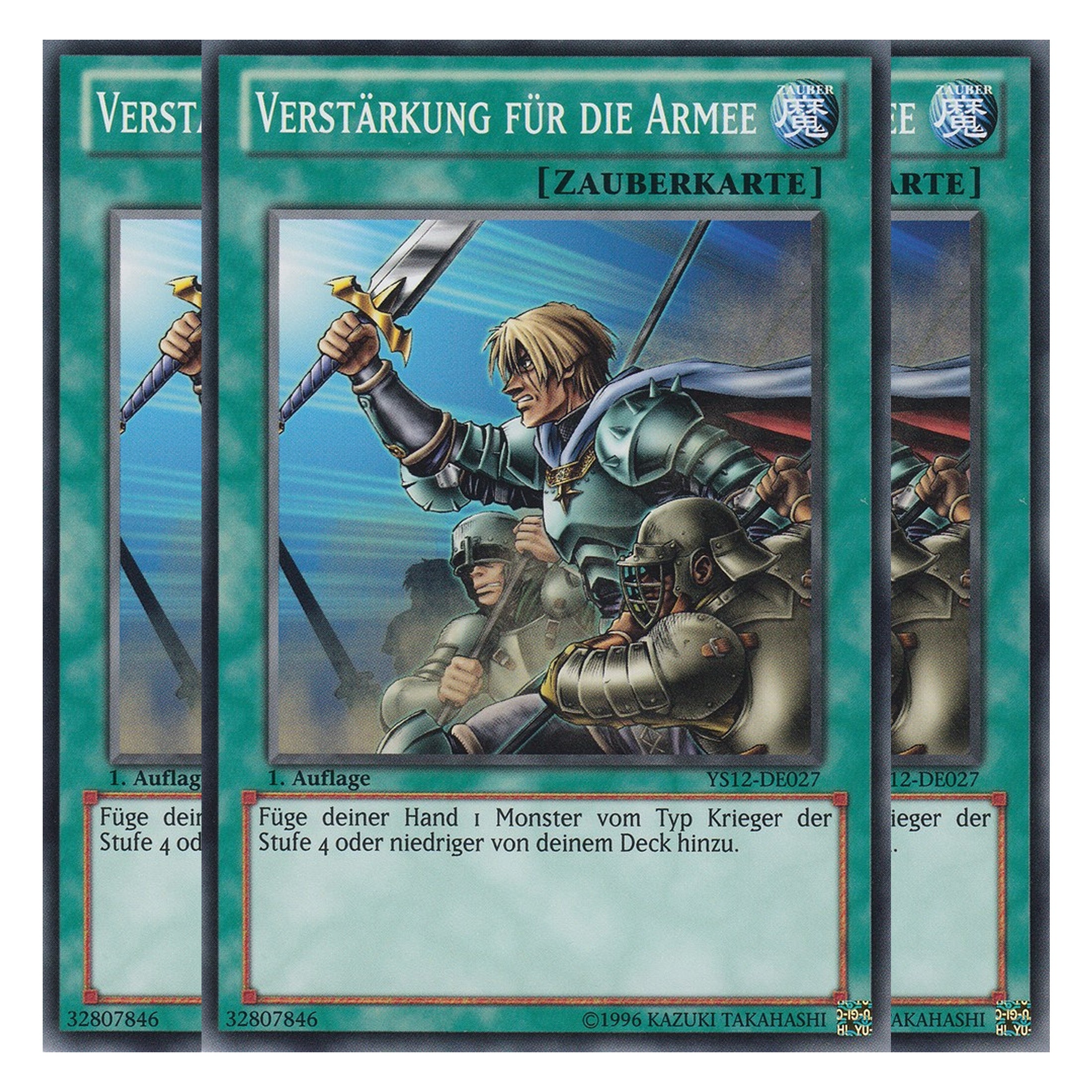 Verstärkung für die Armee - YS12-DE027 - Common - Deutsch - 1. Auflage - Starter Deck: Xyz Symphony - Playset (3 Kopien)