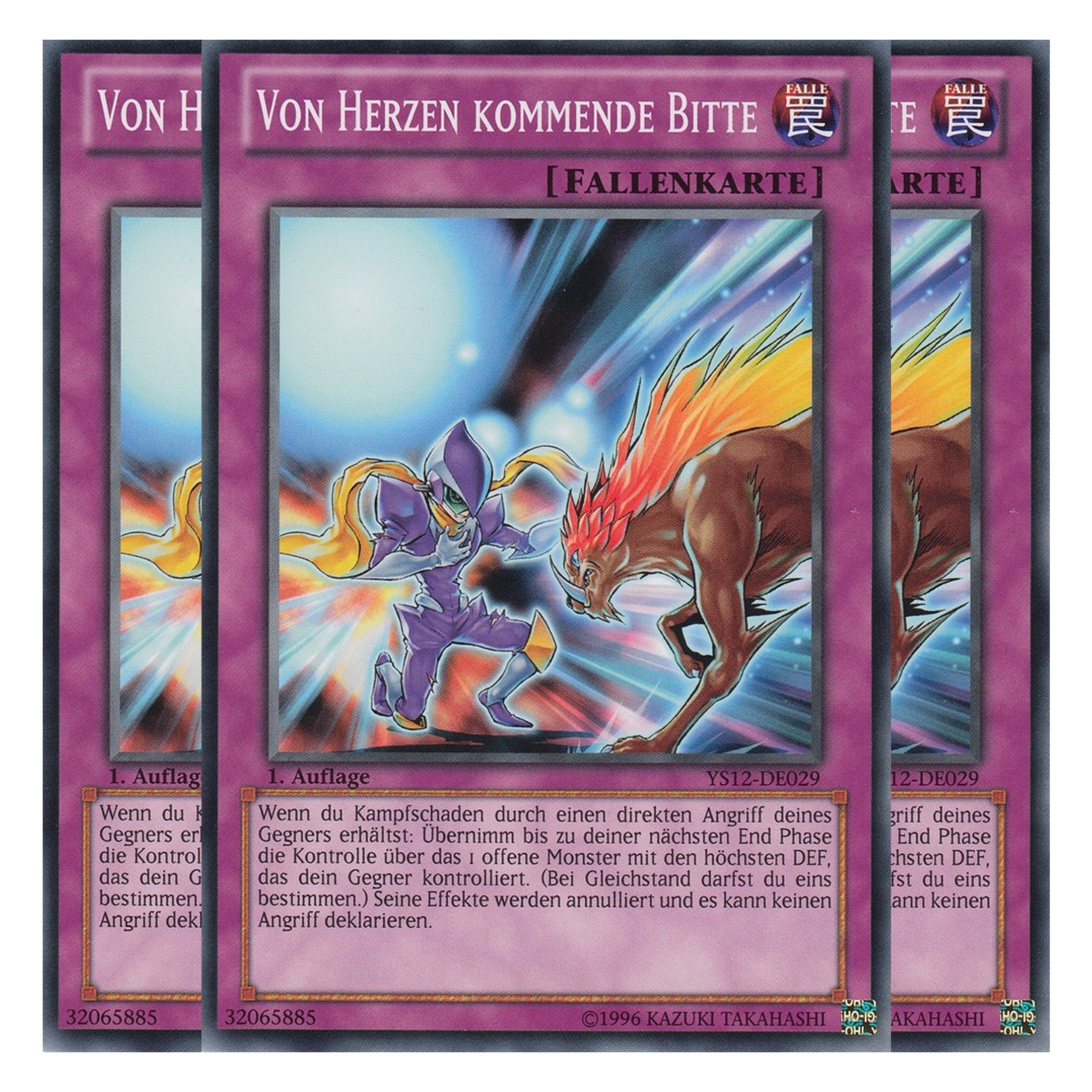 Von Herzen kommende Bitte - YS12-DE029 - Common - Deutsch - 1. Auflage - Starter Deck: Xyz Symphony - Playset (3 Kopien)