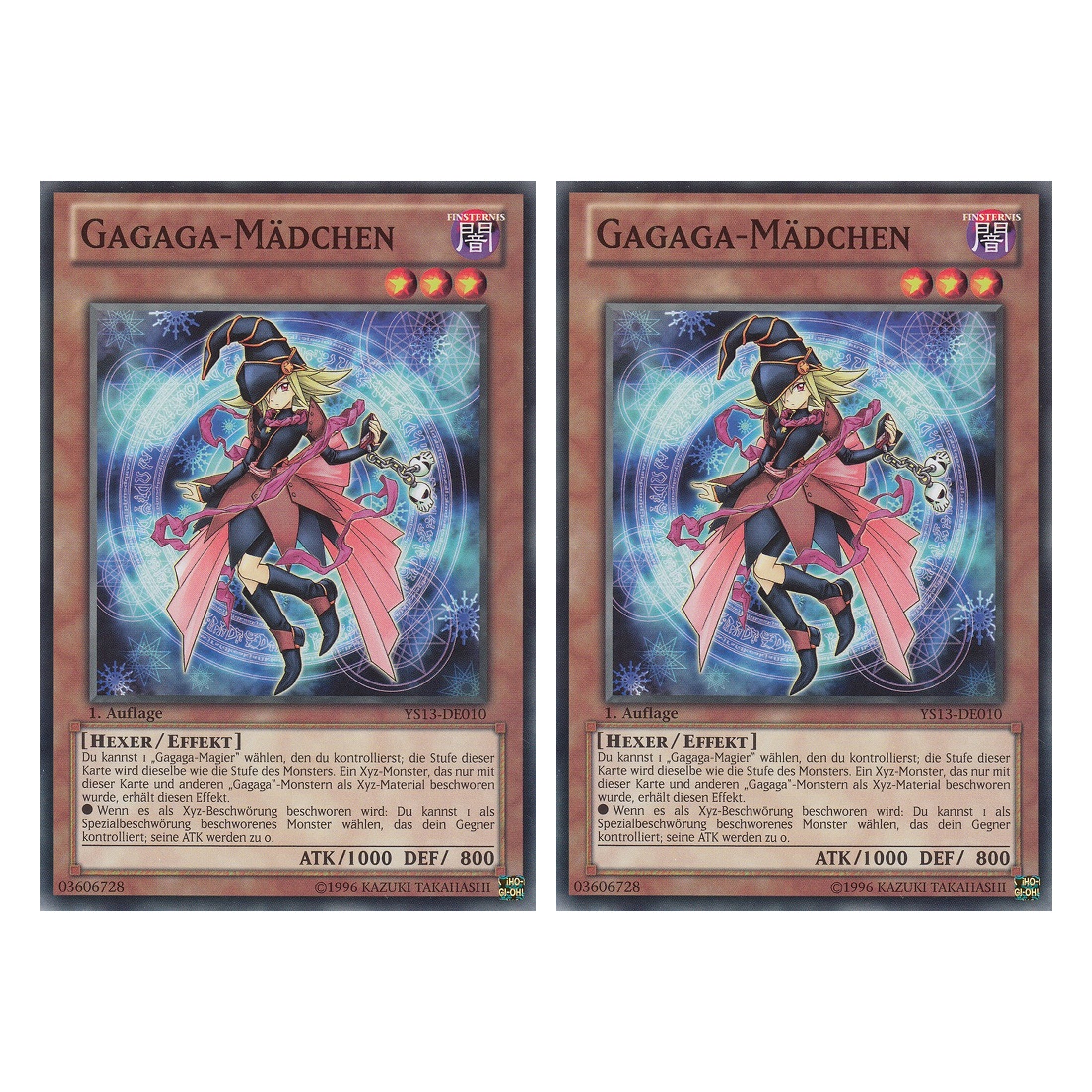Gagaga-Mädchen - YS13-DE010 - Common - Deutsch - 1. Auflage - Super Starter: V for Victory - Duo Set (2 Stück) - Yugioh