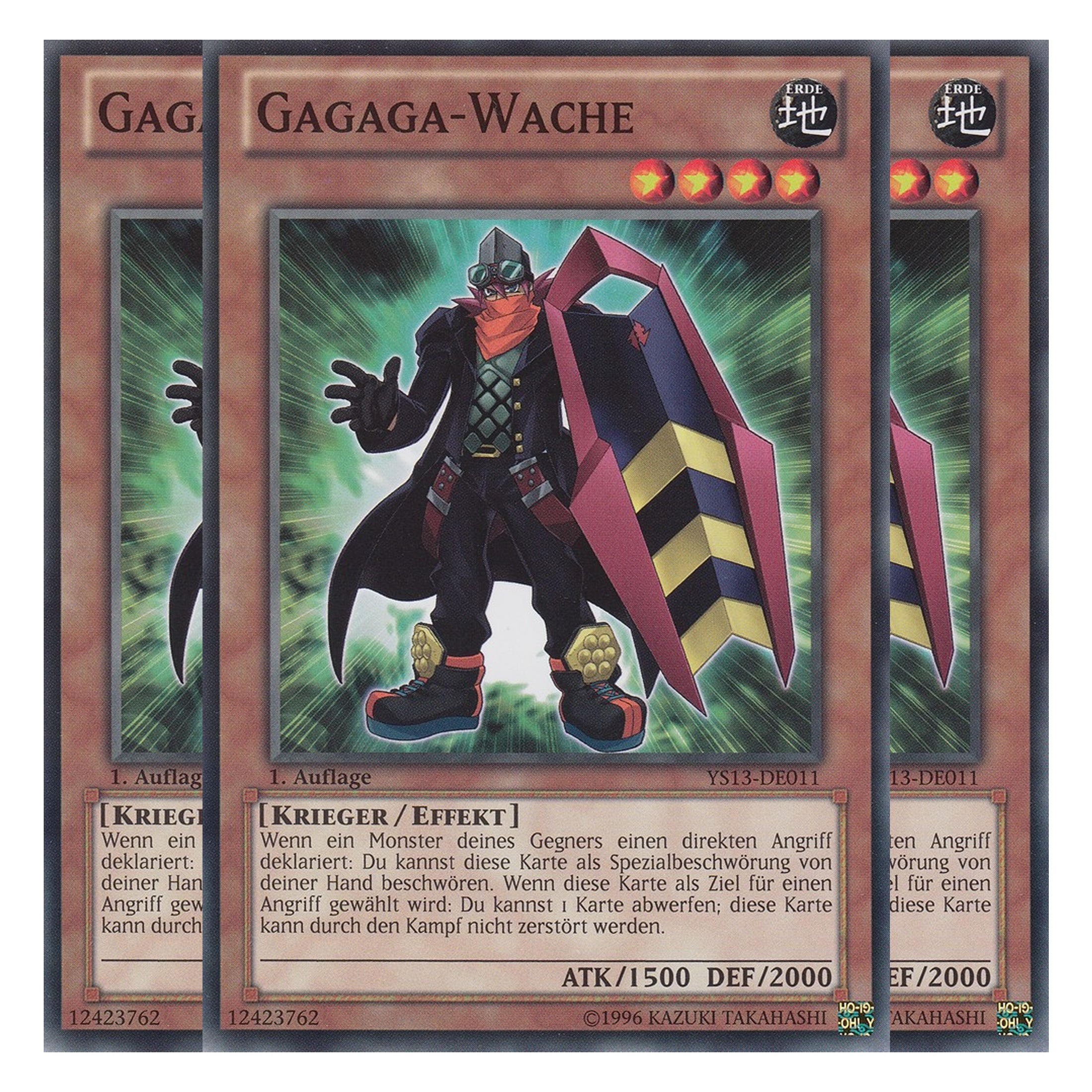 Gagaga-Wache - YS13-DE011 - Common - Deutsch - 1. Auflage - Super Starter: V for Victory - Playset (3 Kopien)