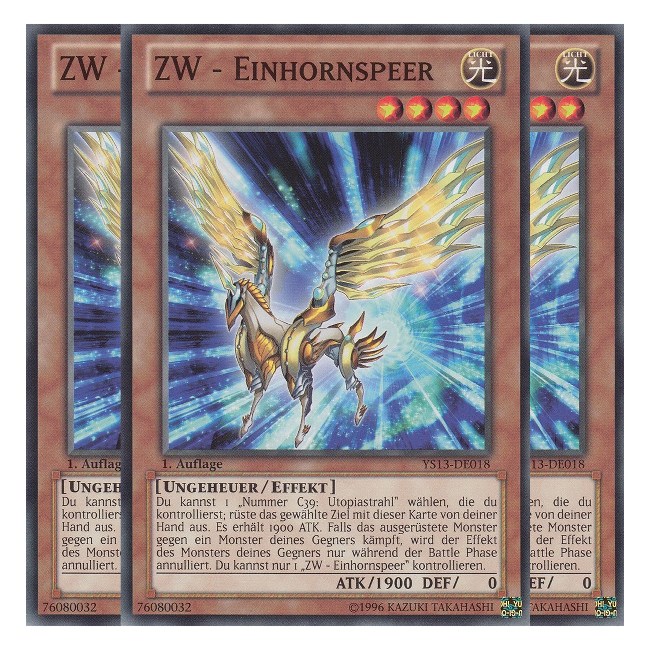 ZW - Einhornspeer - YS13-DE018 - Common - Deutsch - 1. Auflage - Super Starter: V for Victory - Playset (3 Kopien)
