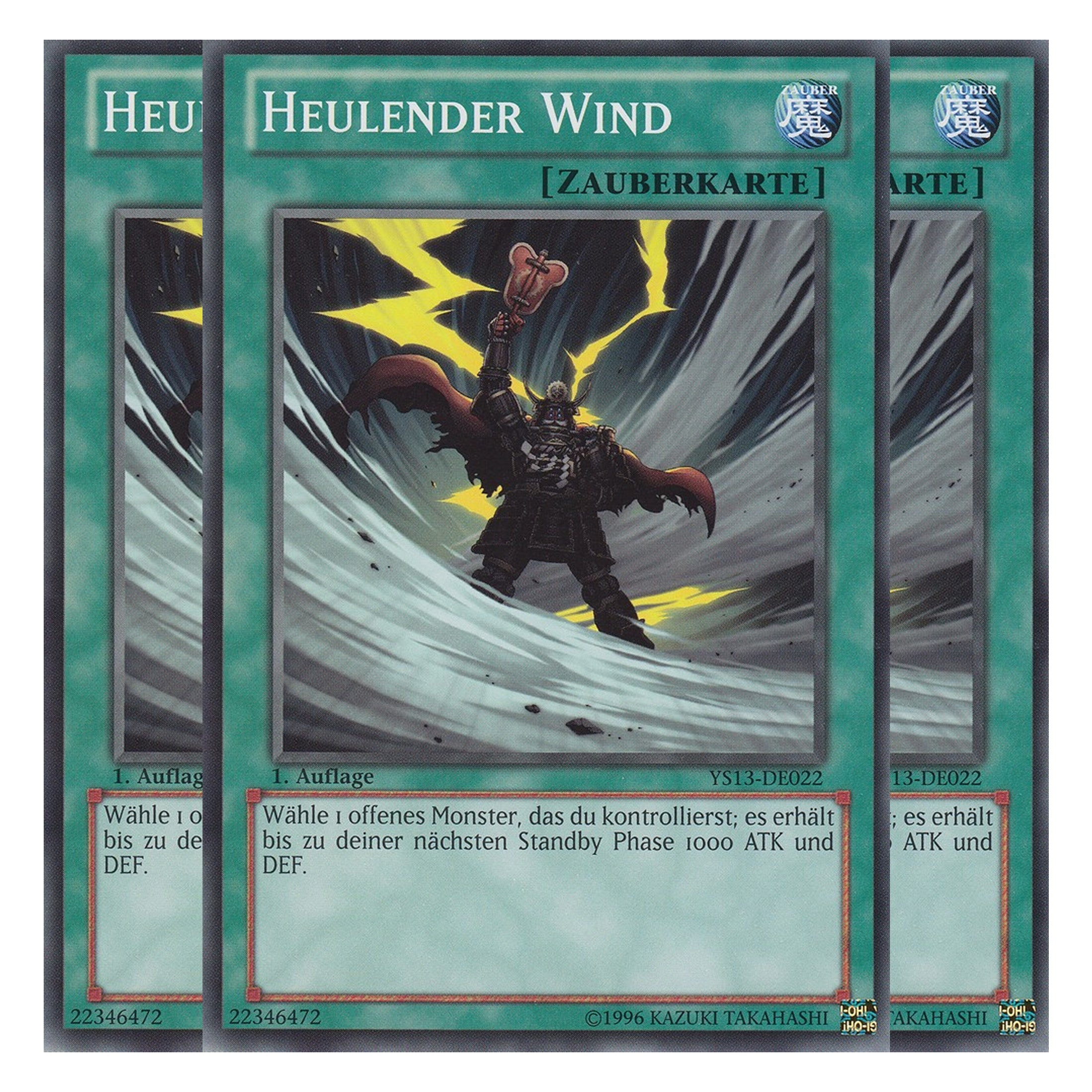 Heulender Wind - YS13-DE022 - Common - Deutsch - 1. Auflage - Super Starter: V for Victory - Playset (3 Kopien)