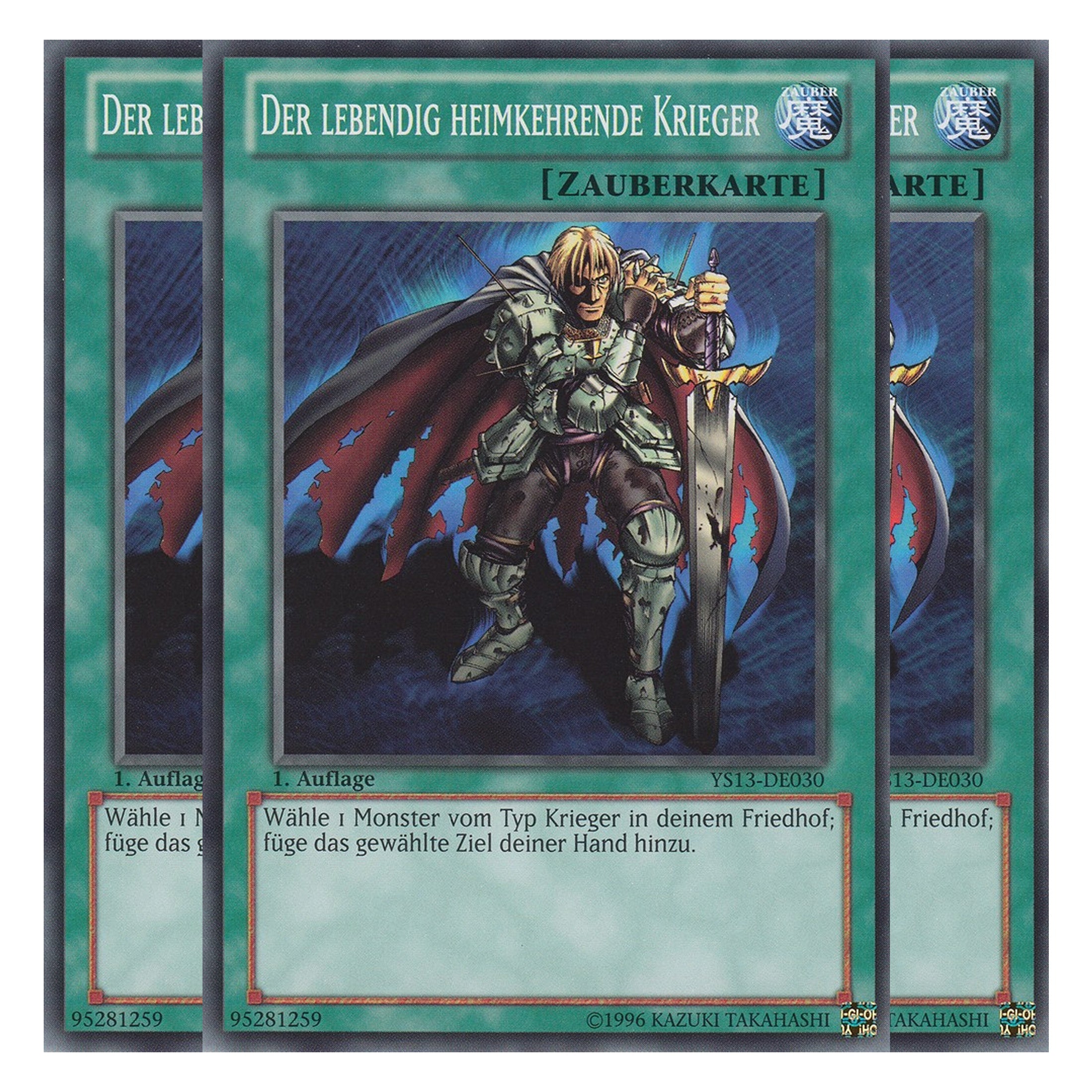 Der lebendig heimkehrende Krieger - YS13-DE030 - Common - Deutsch - 1. Auflage - Super Starter: V for Victory - Playset (3 Kopien)