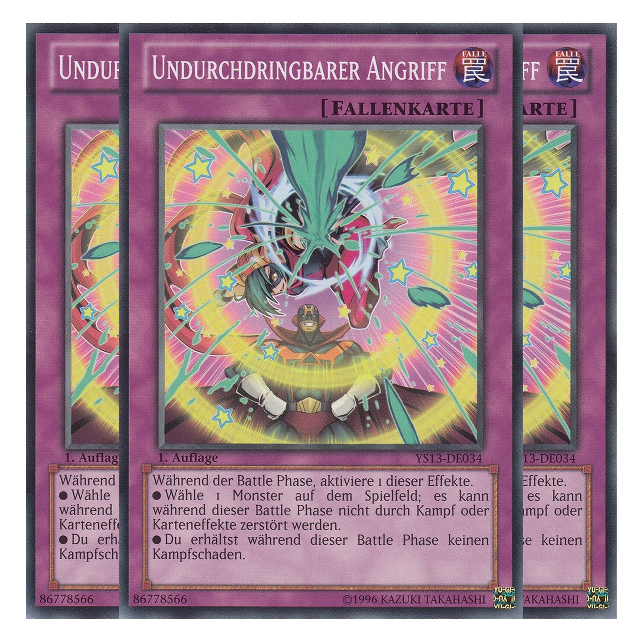 Undurchdringbarer Angriff - YS13-DE034 - Common - Deutsch - 1. Auflage - Super Starter: V for Victory - Playset (3 Kopien)