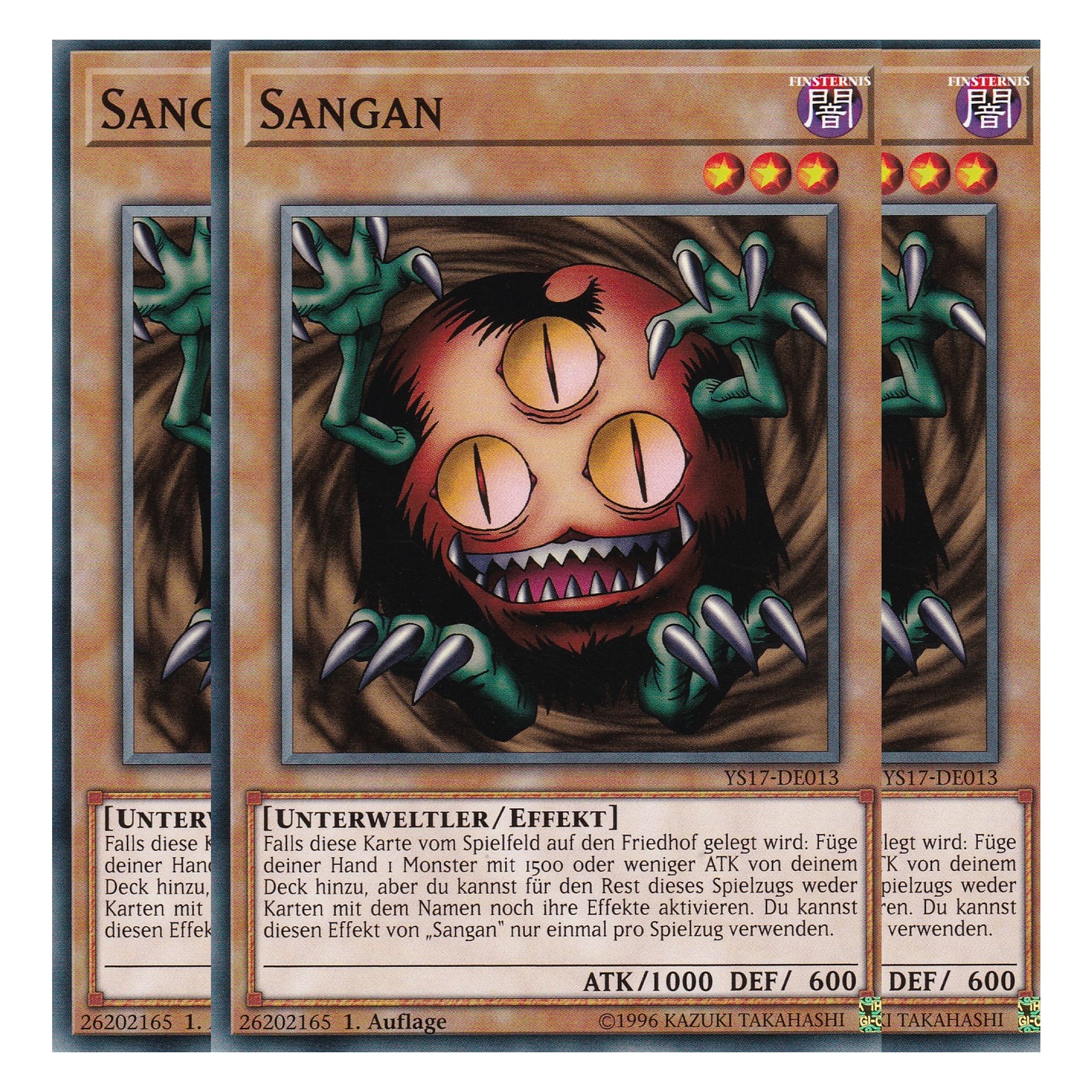 Sangan - YS17-DE013 - Common - Deutsch - 1. Auflage - Starter Deck: Link Strike - Playset (3 Kopien)