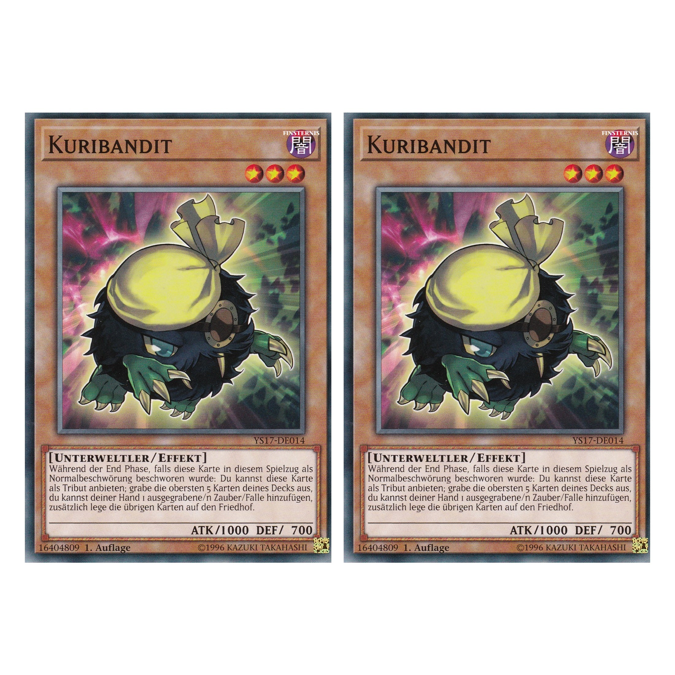 Kuribandit - YS17-DE014 - Common - Deutsch - 1. Auflage - Starter Deck: Link Strike - Duo Set (2 Stück) - Yugioh