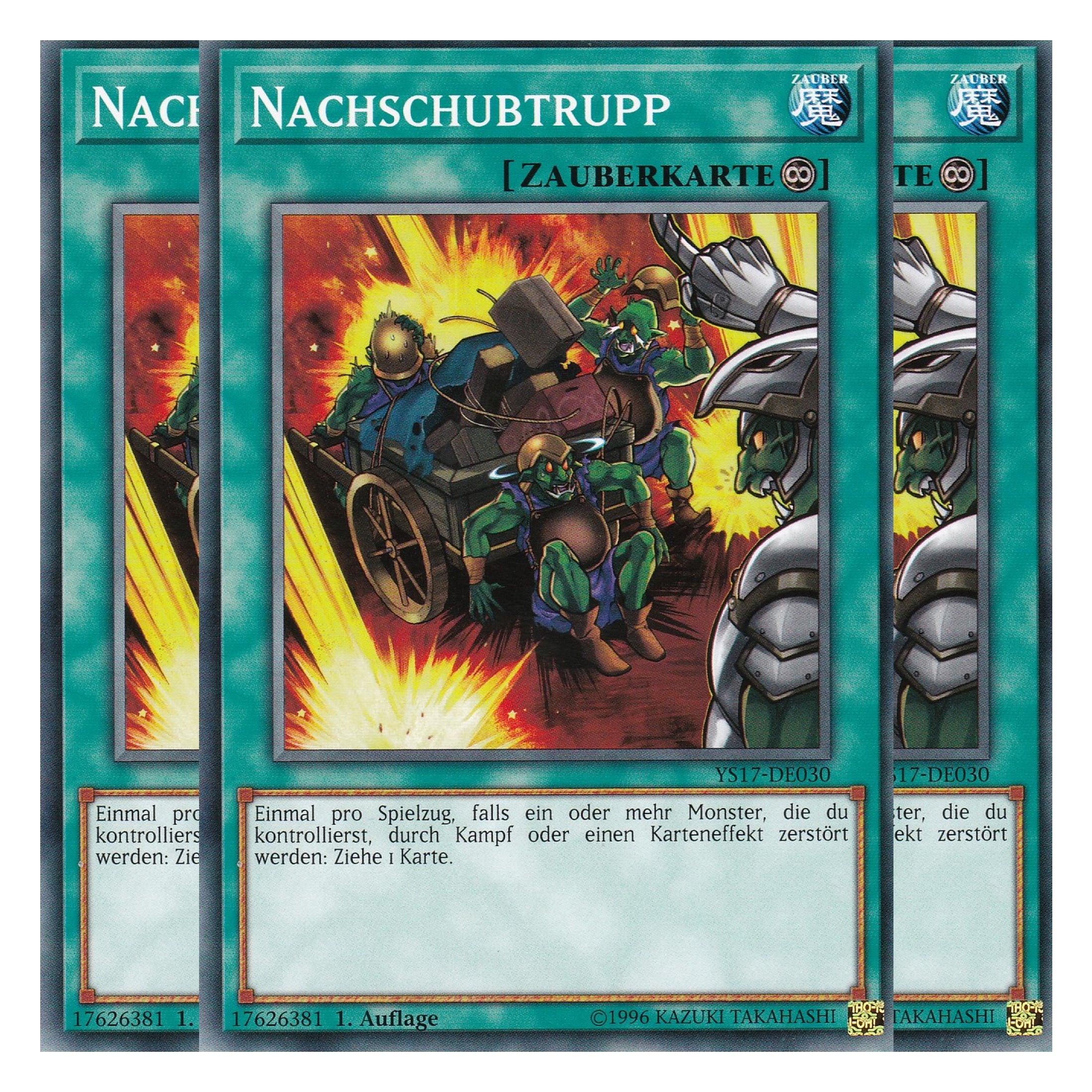 Nachschubtrupp - YS17-DE030 - Common - Deutsch - 1. Auflage - Starter Deck: Link Strike - Playset (3 Kopien)