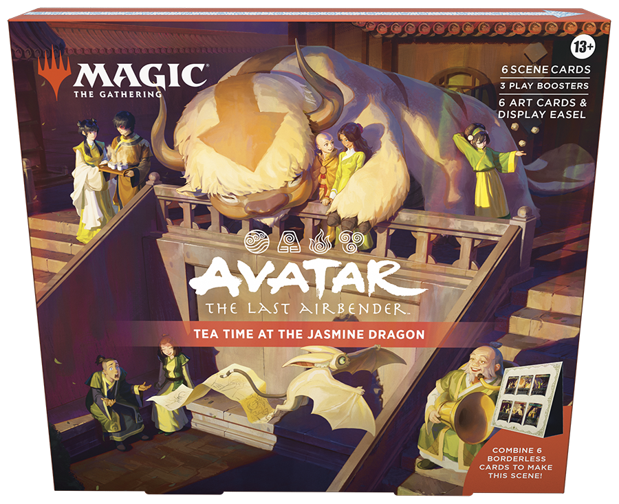 MTG Avatar The Last Airbender Scene Box Englisch Vorbestellung
Magic the Gathering Avatar Scene Box Limitierte Edition
Avatar The Last Airbender MTG Karten und Artwork
