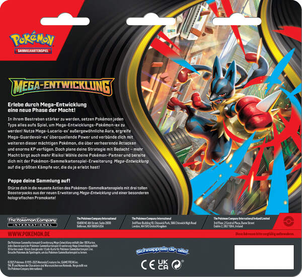 Mega-Entwicklung - Blister (Zufallsauswahl) - Deutsch - Pokemon