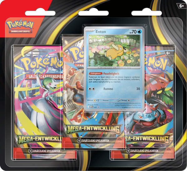Mega-Entwicklung - Blister (Zufallsauswahl) - Deutsch - Pokemon