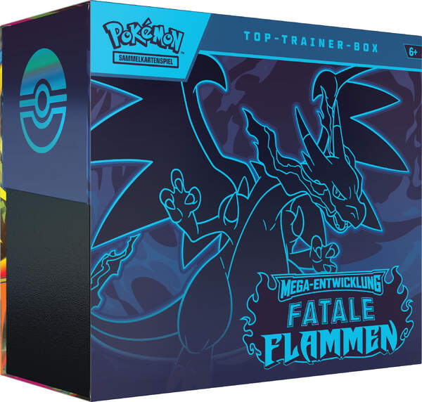 Pokémon Karmesin & Purpur – Fatale Flammen Top Trainer Box (Deutsch) - Vorbestellung 14.11.2025