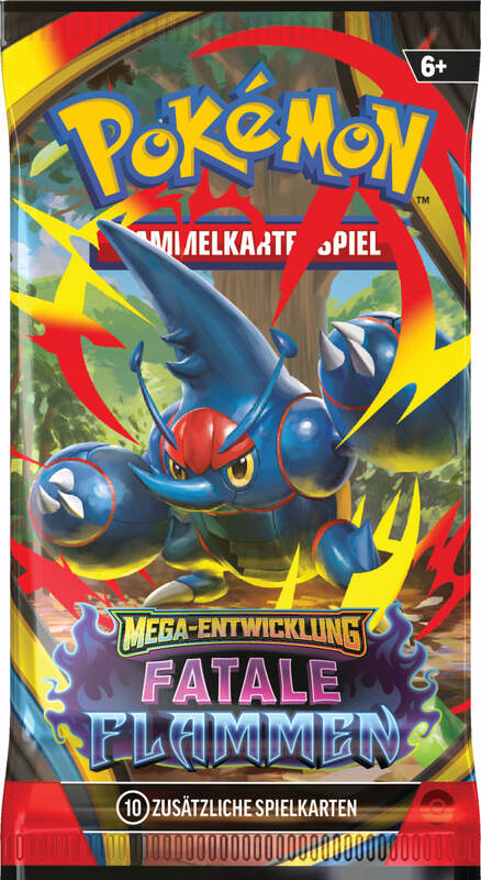 Pokémon Karmesin & Purpur – Fatale Flammen Booster Display (36 Booster / Deutsch) - Vorbestellung 14.11.2025