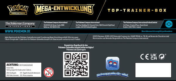 Mega-Entwicklung - Top Trainer Box - Lucario - Deutsch - Pokemon