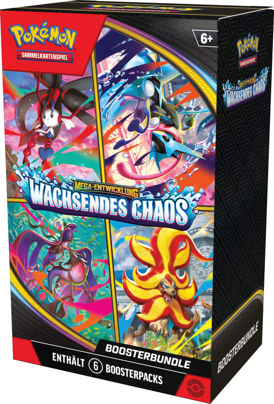 Pokémon Wachsendes Chaos – Booster Bundle | Deutsch | Mehrere Booster | Release: 22.05.2026
