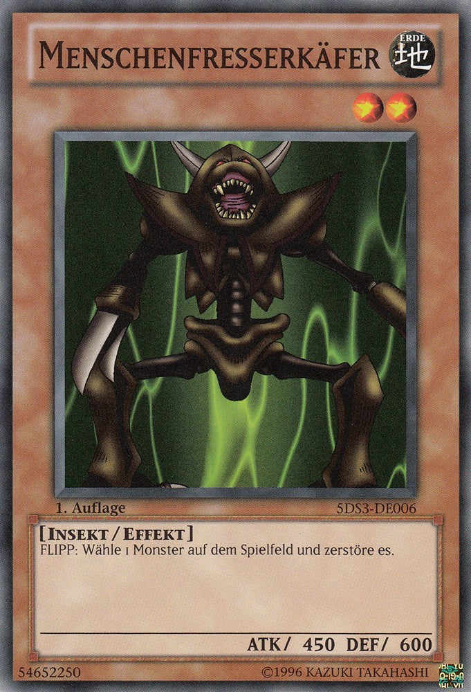 Menschenfresserkäfer - 5DS3-DE006 - Common - Deutsch - 1. Auflage - Starter Deck: Duelist Toolbox - Yugioh