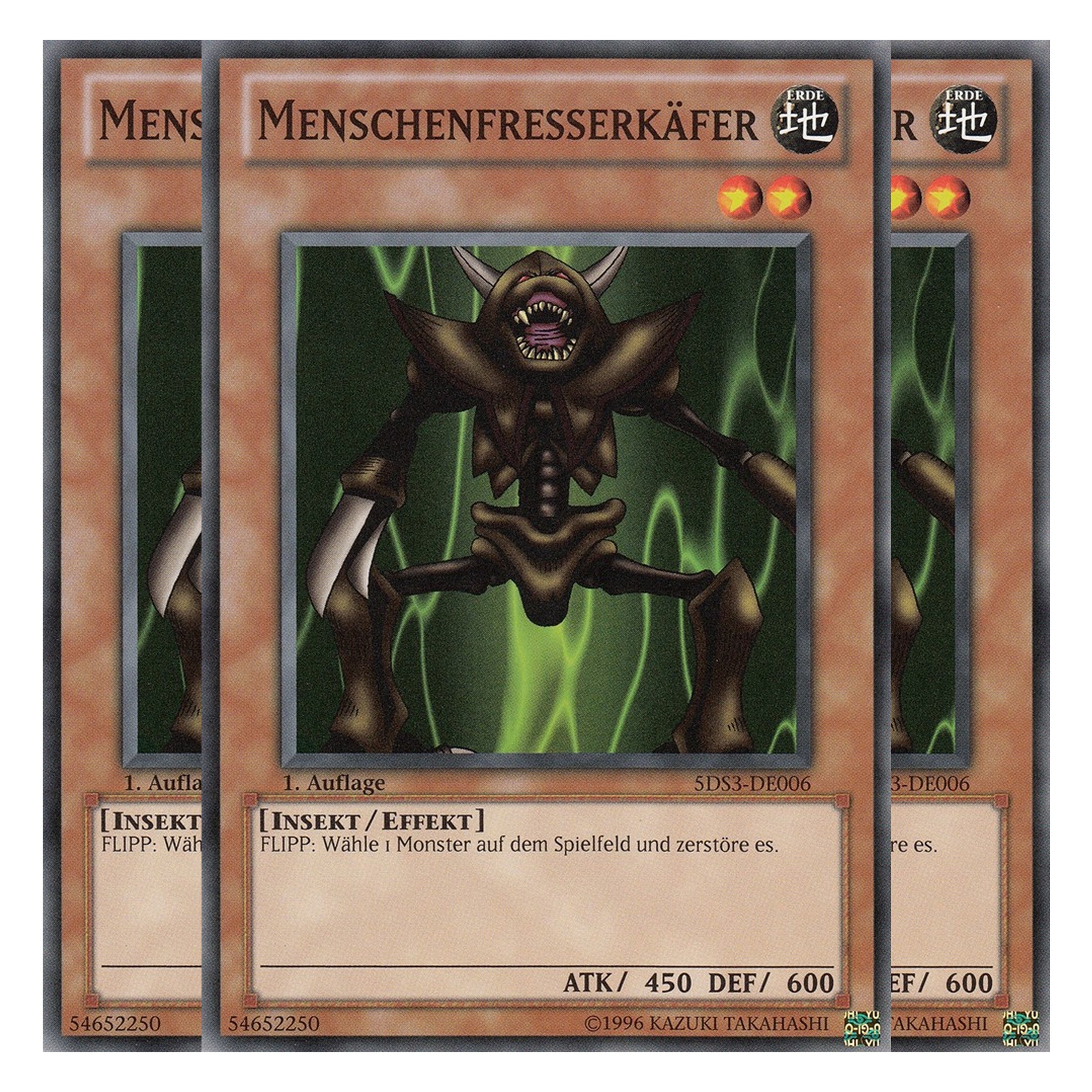 Menschenfresserkäfer - 5DS3-DE006 - Common - Deutsch - 1. Auflage - Starter Deck: Duelist Toolbox - Playset (3 Kopien)