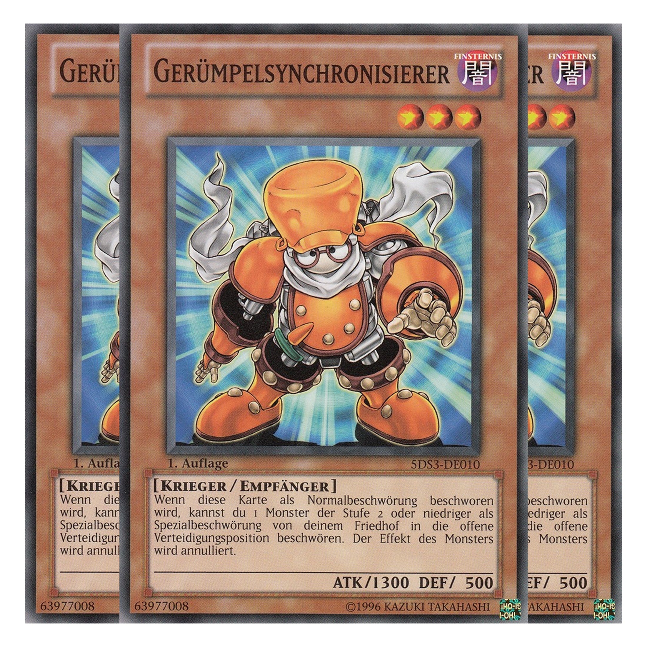Gerümpelsynchronisierer - 5DS3-DE010 - Common - Deutsch - 1. Auflage - Starter Deck: Duelist Toolbox - Playset (3 Kopien)