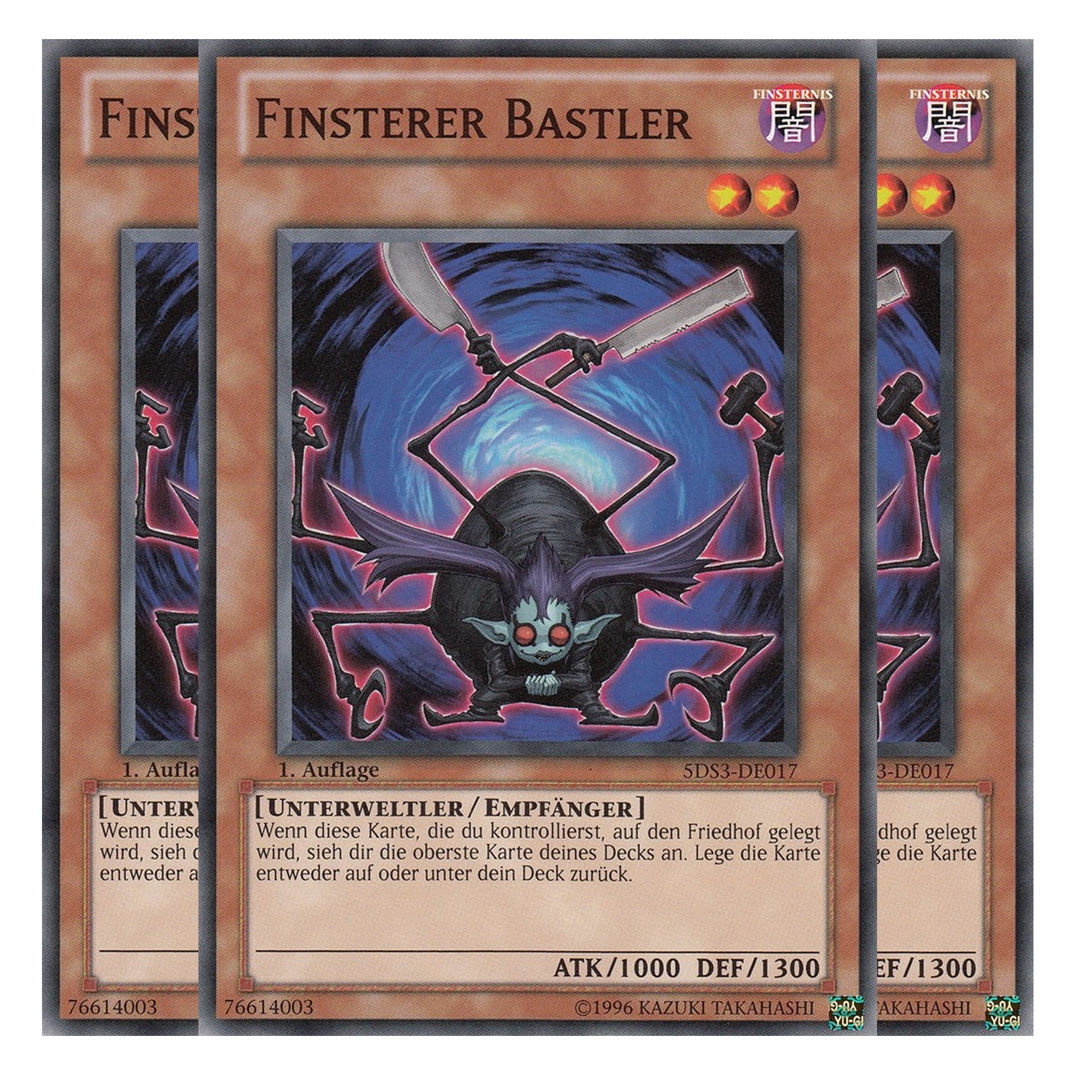 Finsterer Bastler - 5DS3-DE017 - Common - Deutsch - 1. Auflage - Starter Deck: Duelist Toolbox - Playset (3 Kopien)