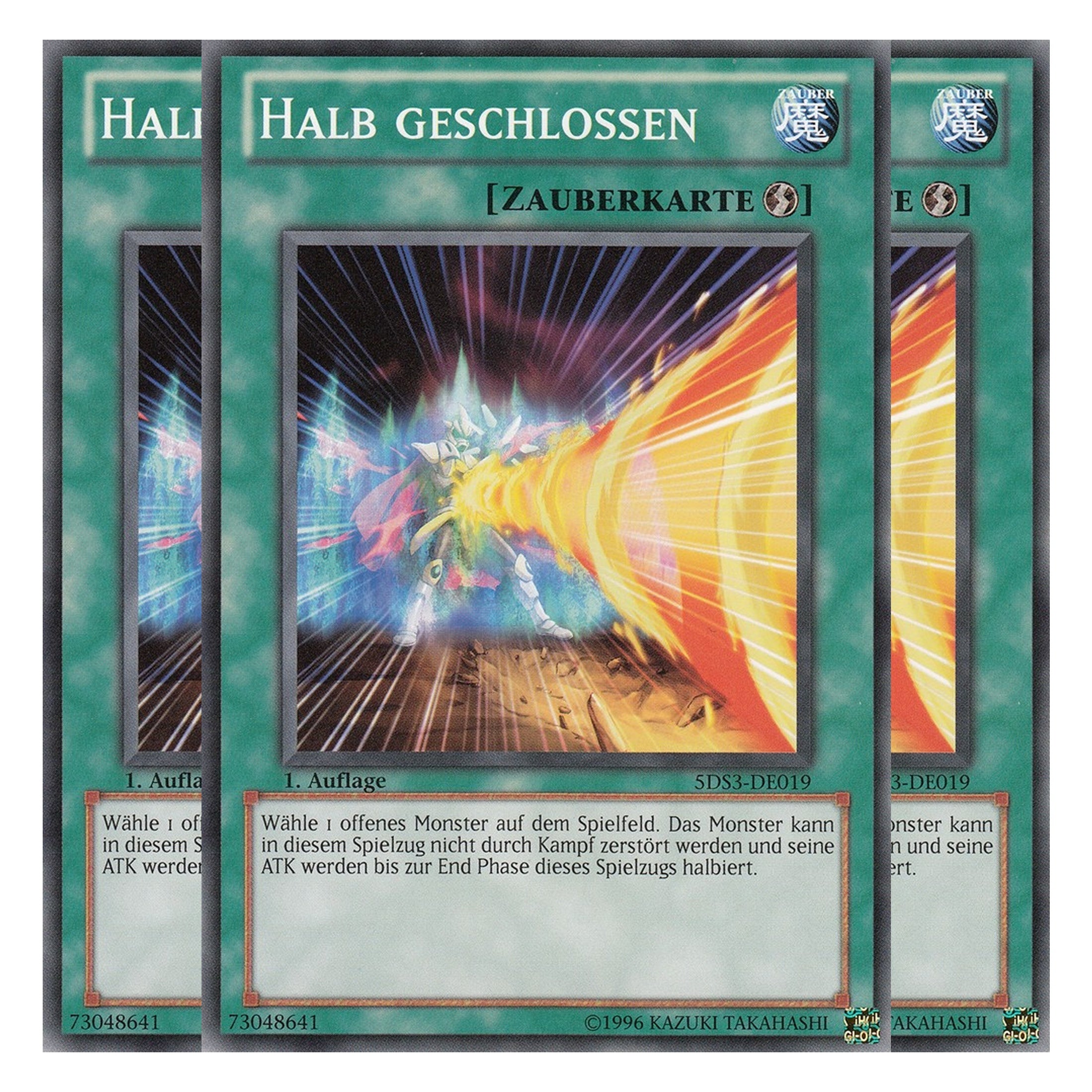 Halb geschlossen - 5DS3-DE019 - Common - Deutsch - 1. Auflage - Starter Deck: Duelist Toolbox - Playset (3 Kopien)