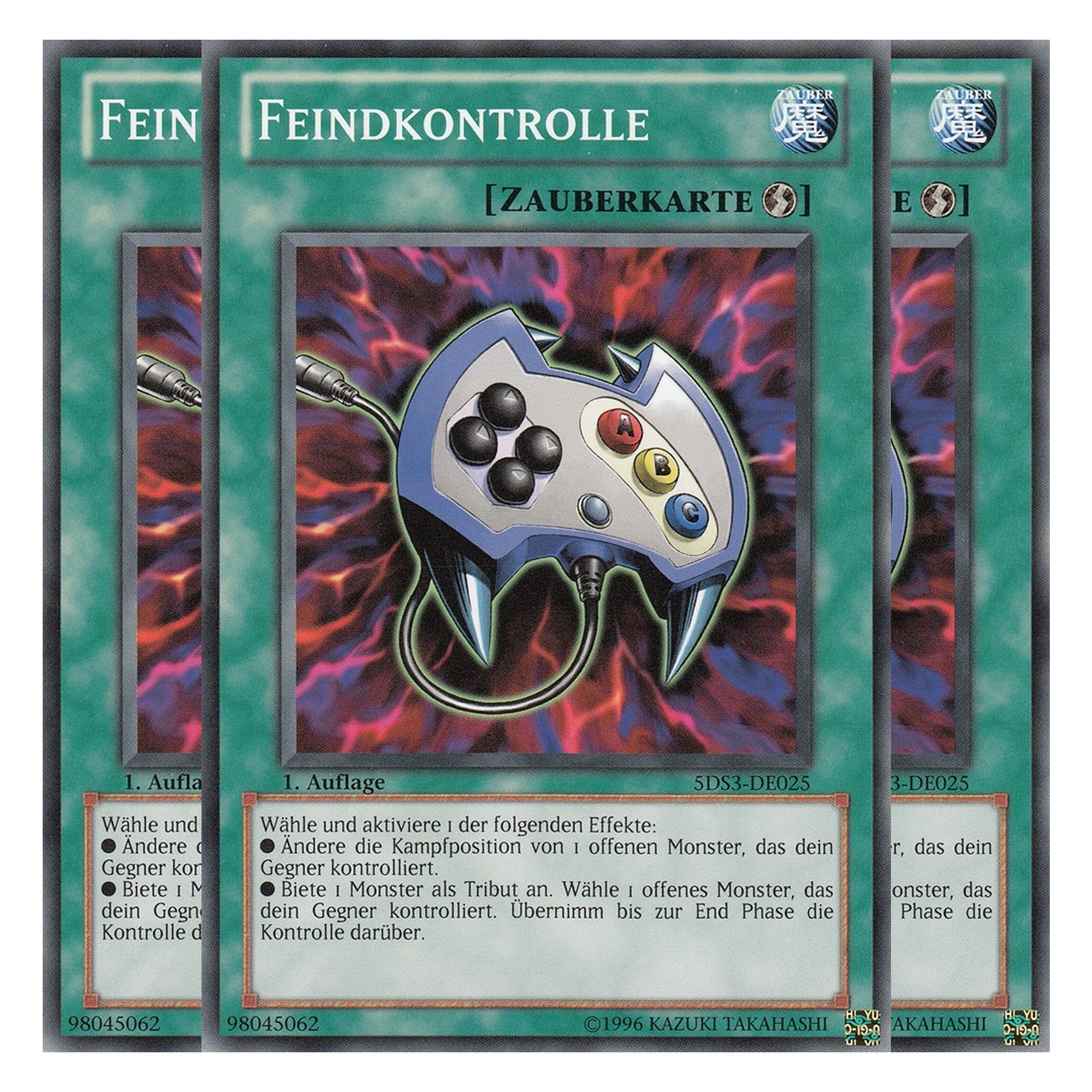 Feindkontrolle - 5DS3-DE025 - Common - Deutsch - 1. Auflage - Starter Deck: Duelist Toolbox - Playset (3 Kopien)