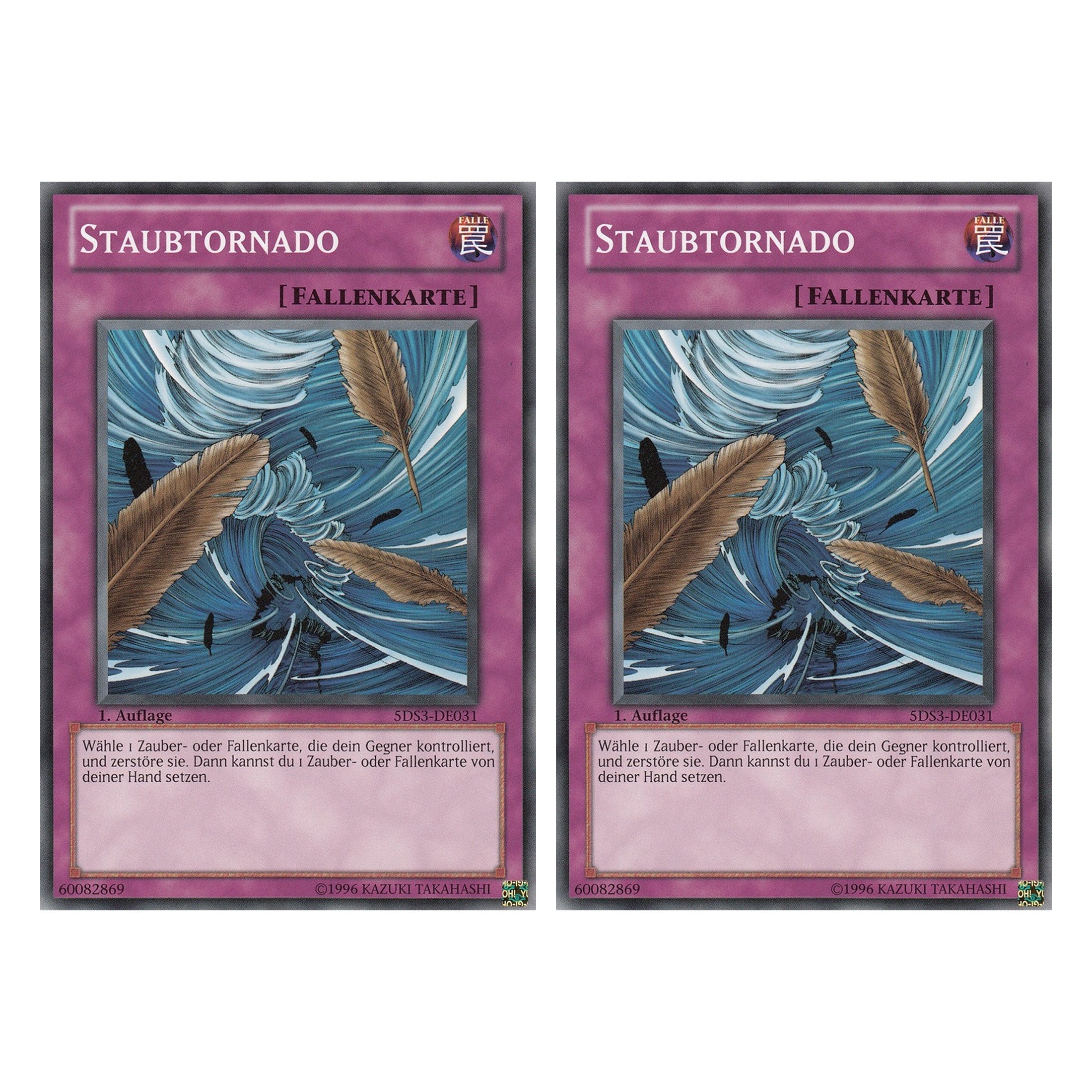 Staubtornado - 5DS3-DE031 - Common - Deutsch - 1. Auflage - Starter Deck: Duelist Toolbox - Duo Set (2 Stück) - Yugioh