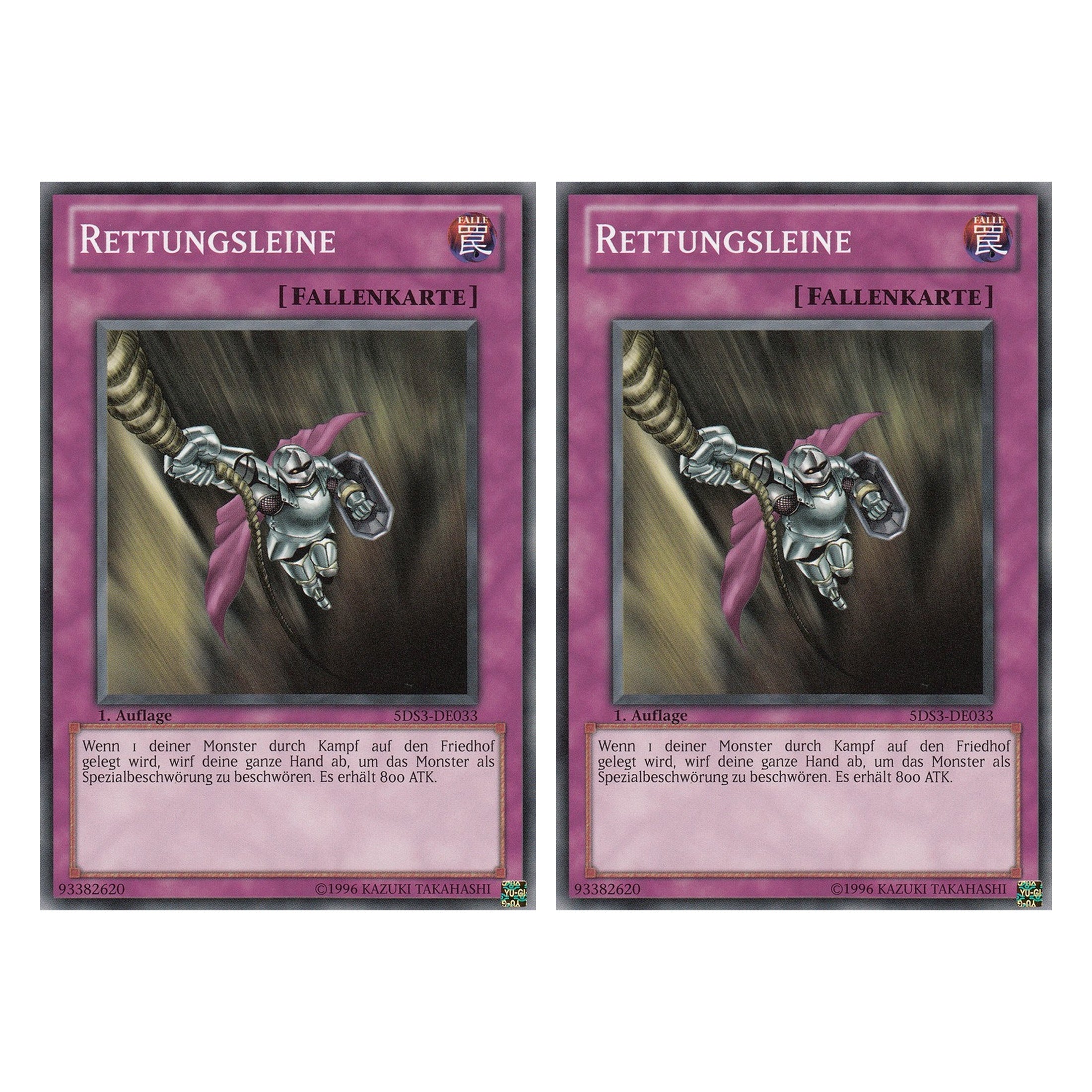 Rettungsleine - 5DS3-DE033 - Common - Deutsch - 1. Auflage - Starter Deck: Duelist Toolbox - Duo Set (2 Stück) - Yugioh