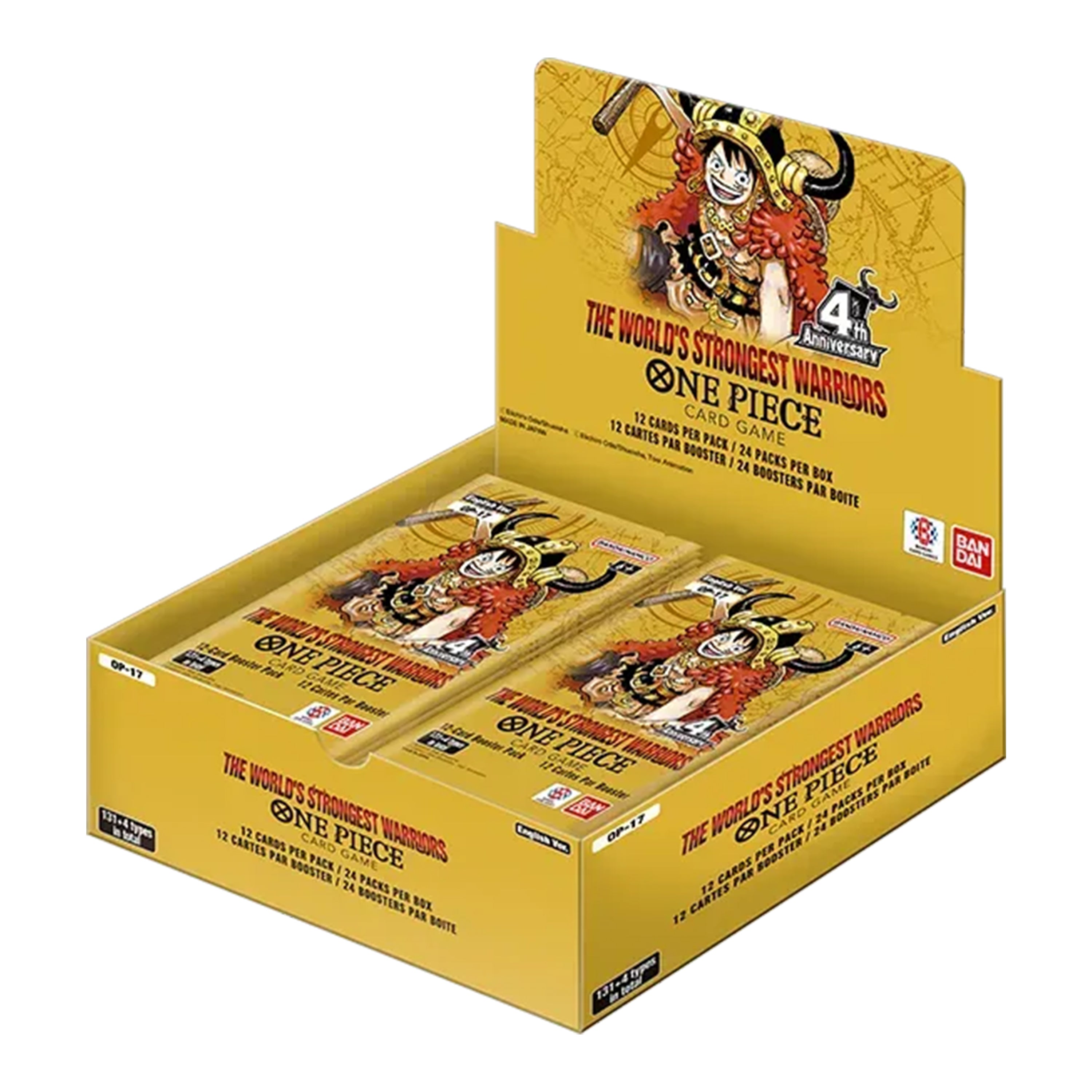 One Piece Card Game OP-17 Display – The World’s Strongest Warriors (Englisch)