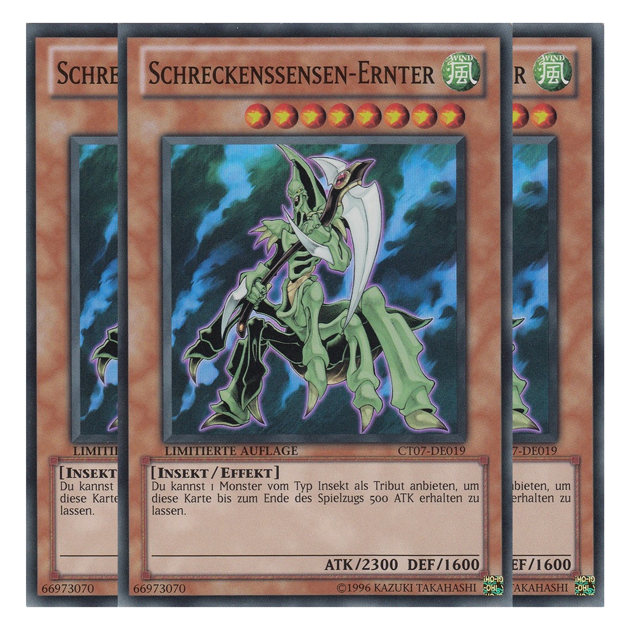 Schreckenssensen-Ernter - CT07-DE019 - Super Rare - Deutsch - Limitierte Auflage - Collector's Tins 2010 - Playset (3 Kopien)