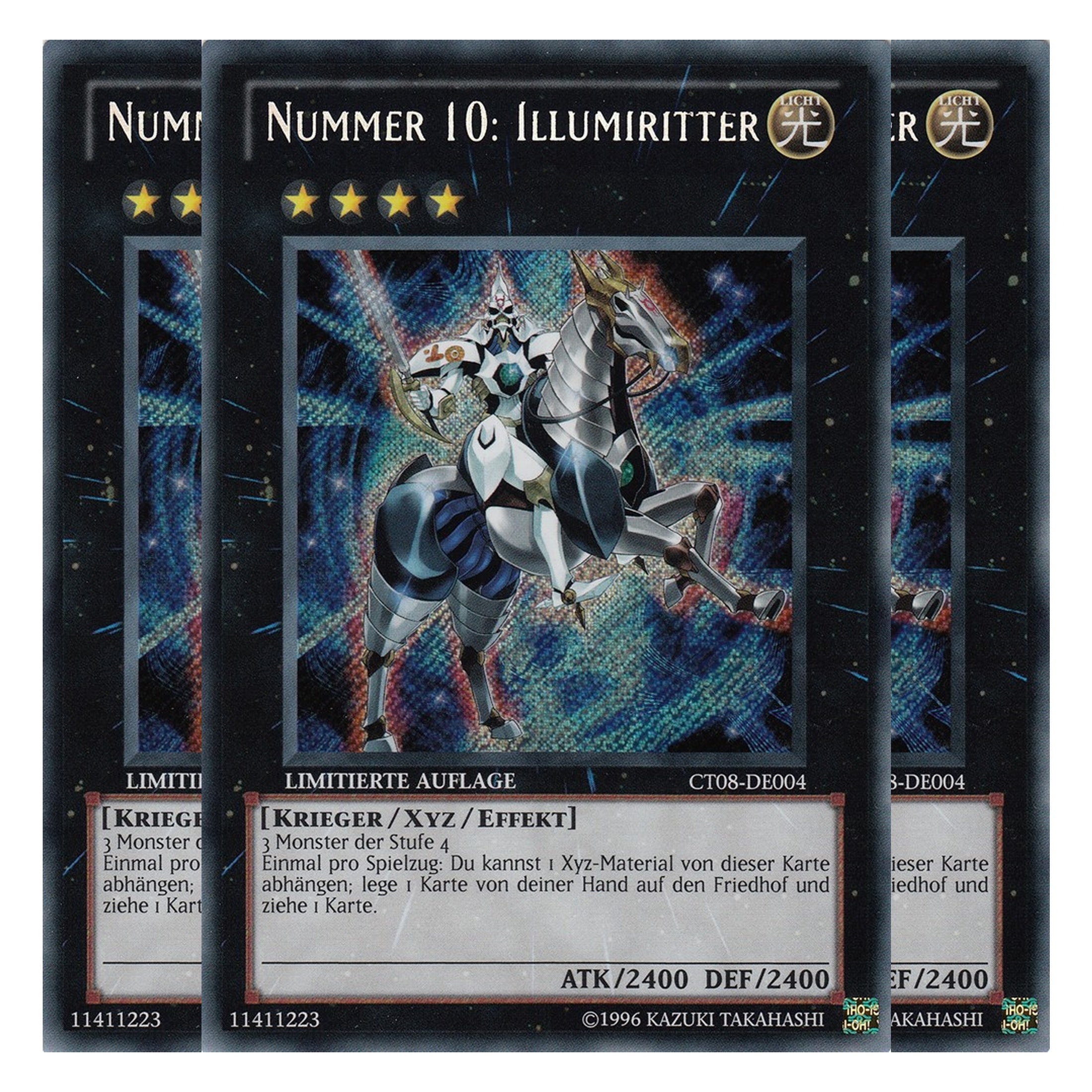 Nummer 10: Illumiritter - CT08-DE004 - Secret Rare - Deutsch - Limitierte Auflage - Collector's Tins 2011 - Playset (3 Kopien)