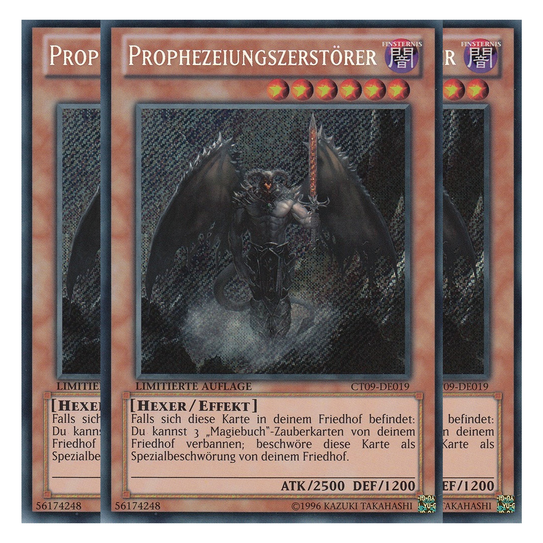Prophezeiungszerstörer - CT09-DE019 - Secret Rare - Deutsch - Limitierte Auflage - Collector's Tins 2012 - Playset (3 Kopien)