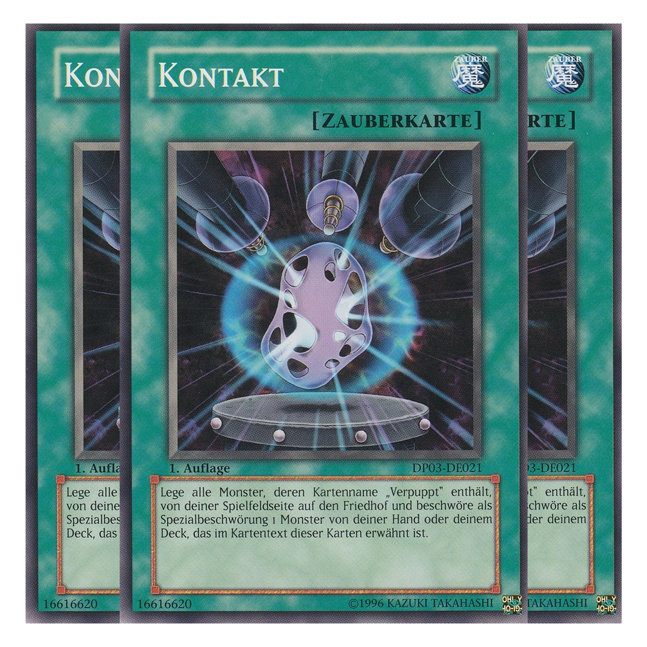 Kontakt - DP03-DE021 - Common - Deutsch - Unlimitiert - Duelist Pack: Jaden Yuki 2 - Playset (3 Kopien)