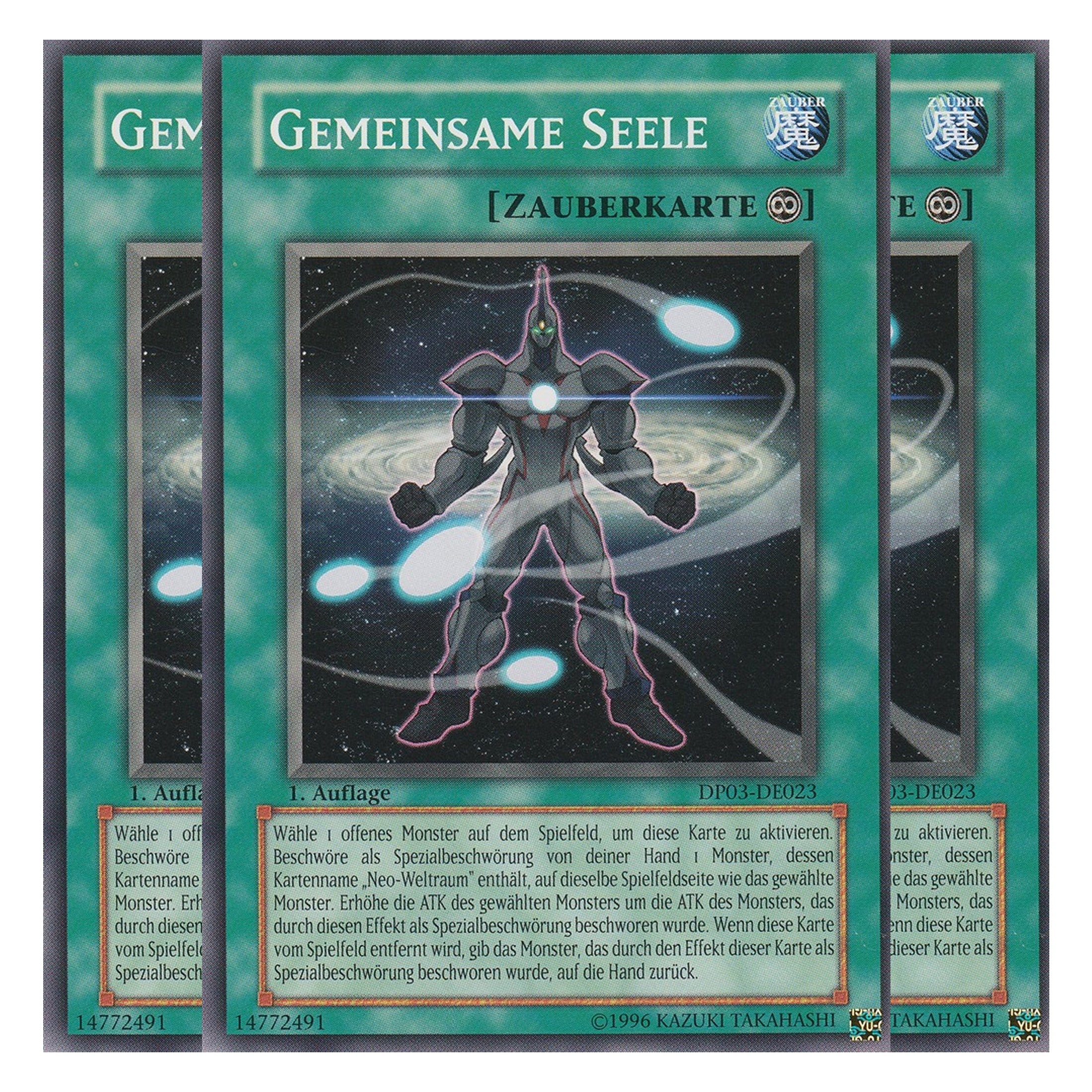 Gemeinsame Seele - DP03-DE023 - Common - Deutsch - Unlimitiert - Duelist Pack: Jaden Yuki 2 - Playset (3 Kopien)