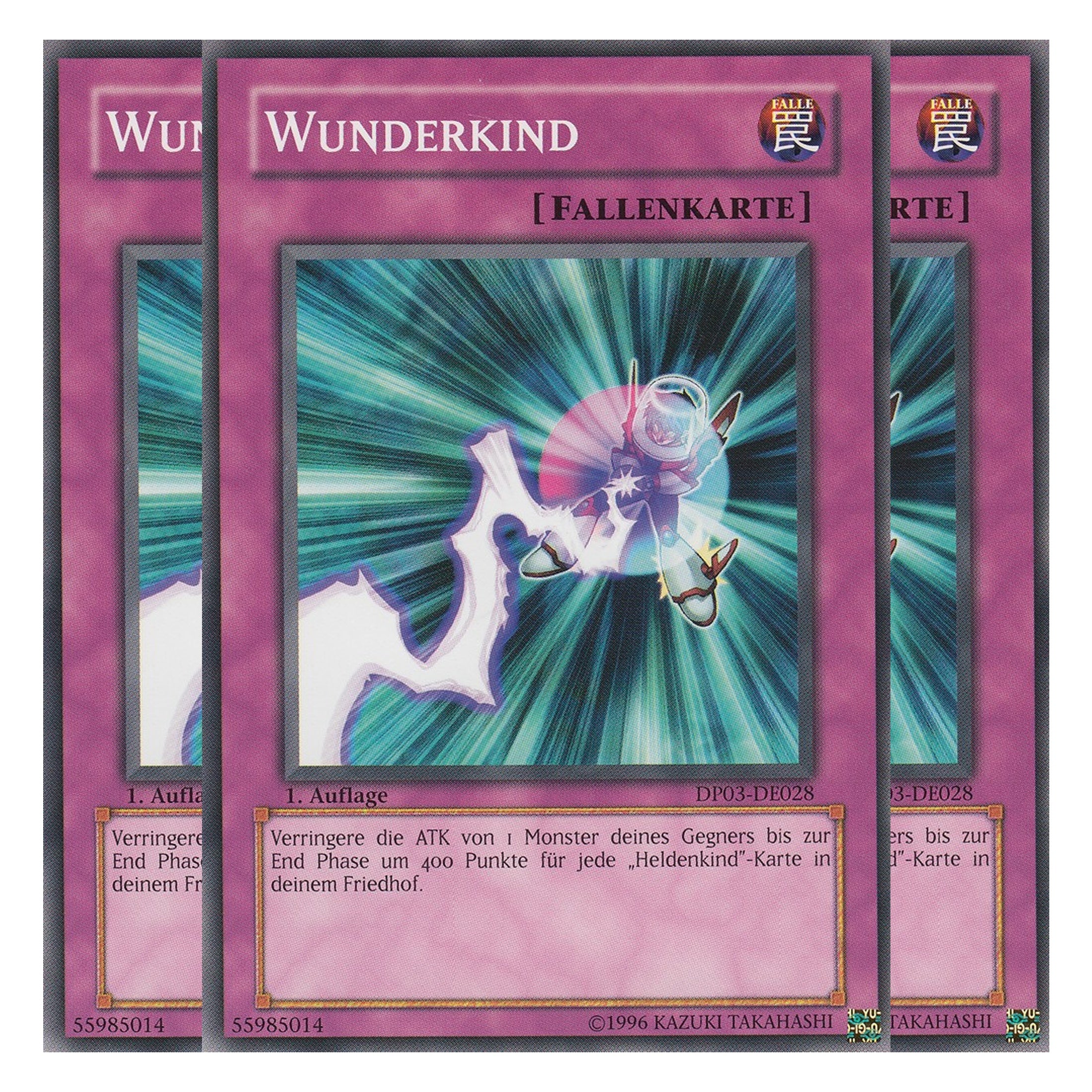 Wunderkind - DP03-DE028 - Common - Deutsch - Unlimitiert - Duelist Pack: Jaden Yuki 2 - Playset (3 Kopien)