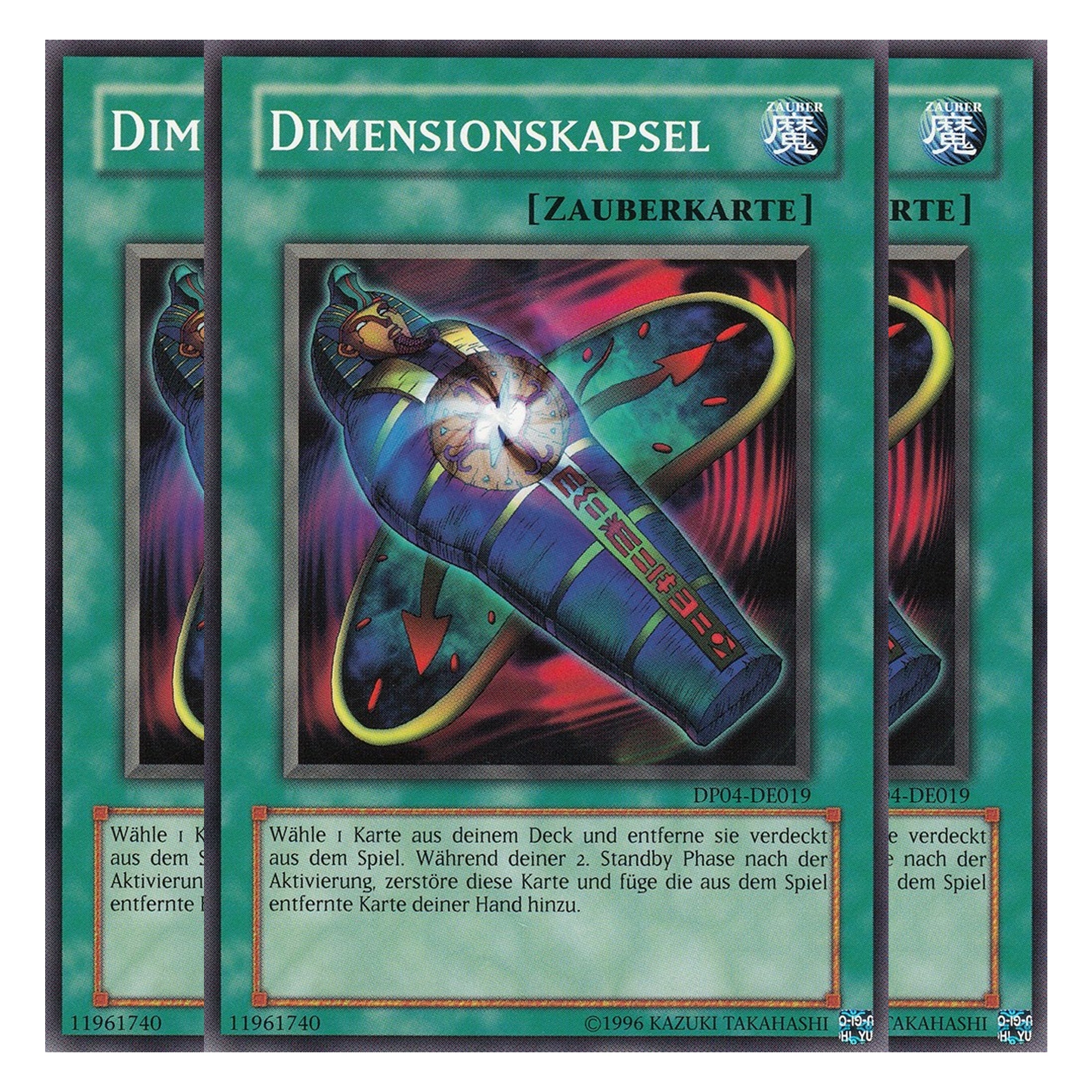 Dimensionskapsel - DP04-DE019 - Common - Deutsch - Unlimitiert - Duelist Pack: Zane Truesdale - Playset (3 Kopien)