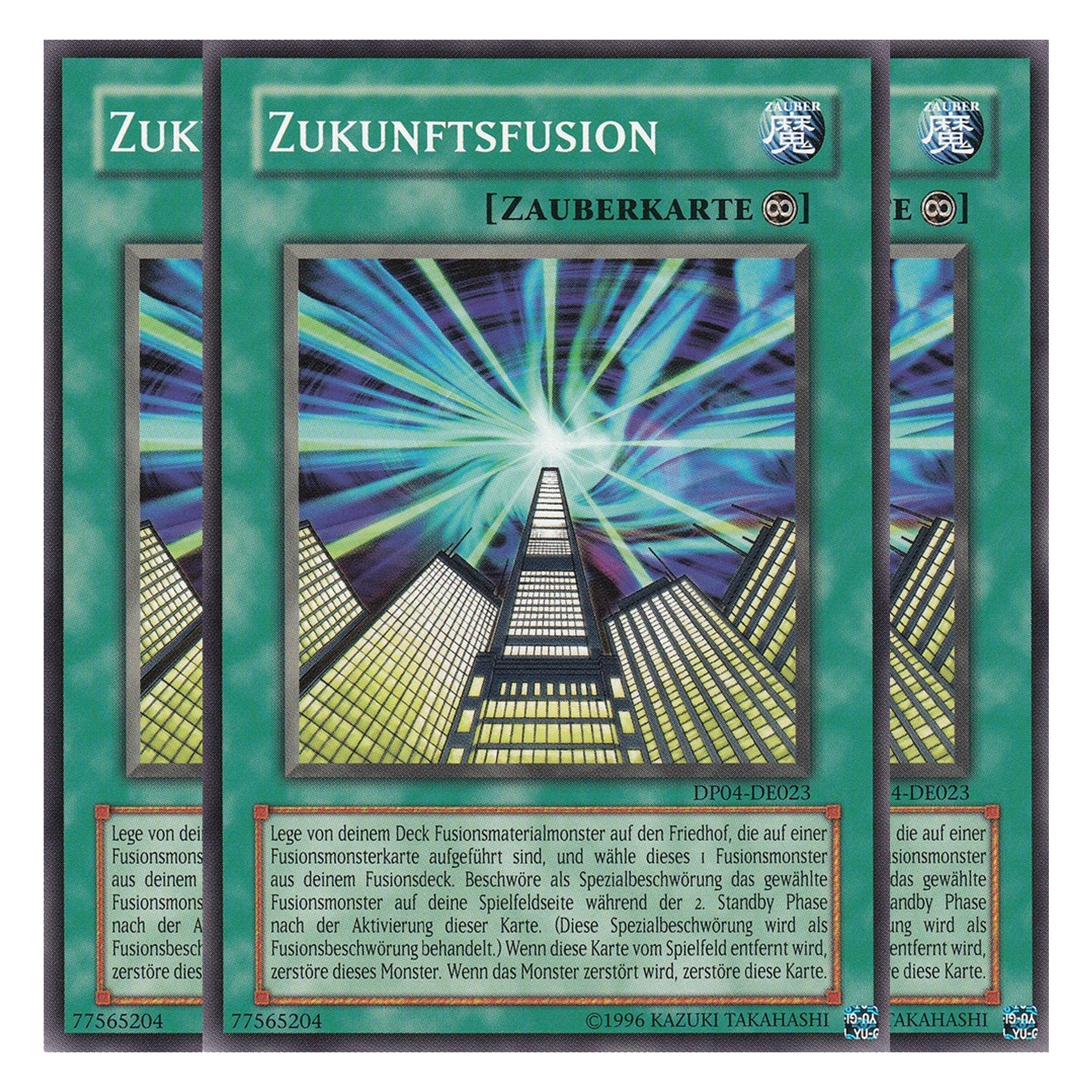 Zukunftsfusion - DP04-DE023 - Common - Deutsch - Unlimitiert - Duelist Pack: Zane Truesdale - Playset (3 Kopien)
