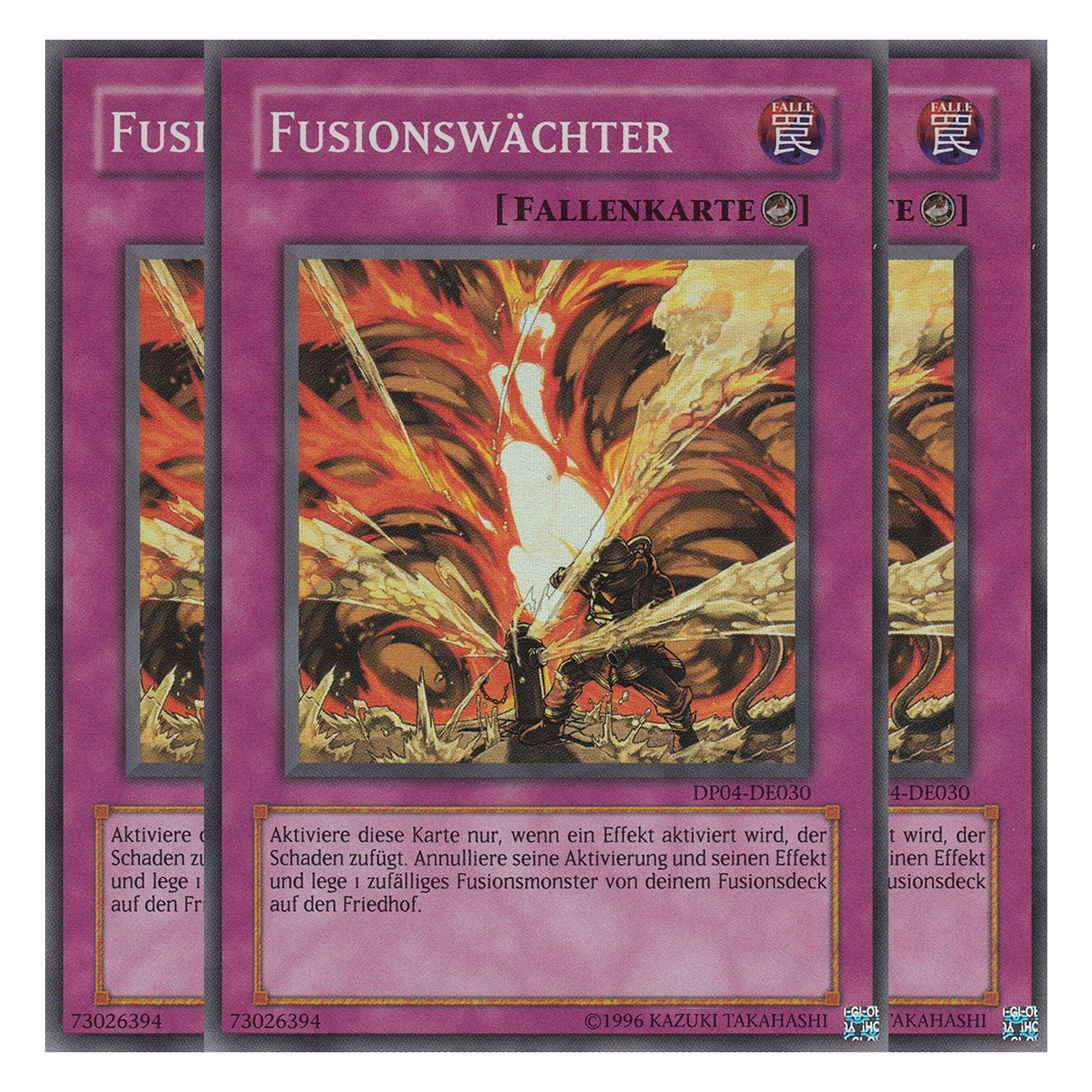 Fusionswächter - DP04-DE030 - Super Rare - Deutsch - Unlimitiert - Duelist Pack: Zane Truesdale - Playset (3 Kopien)