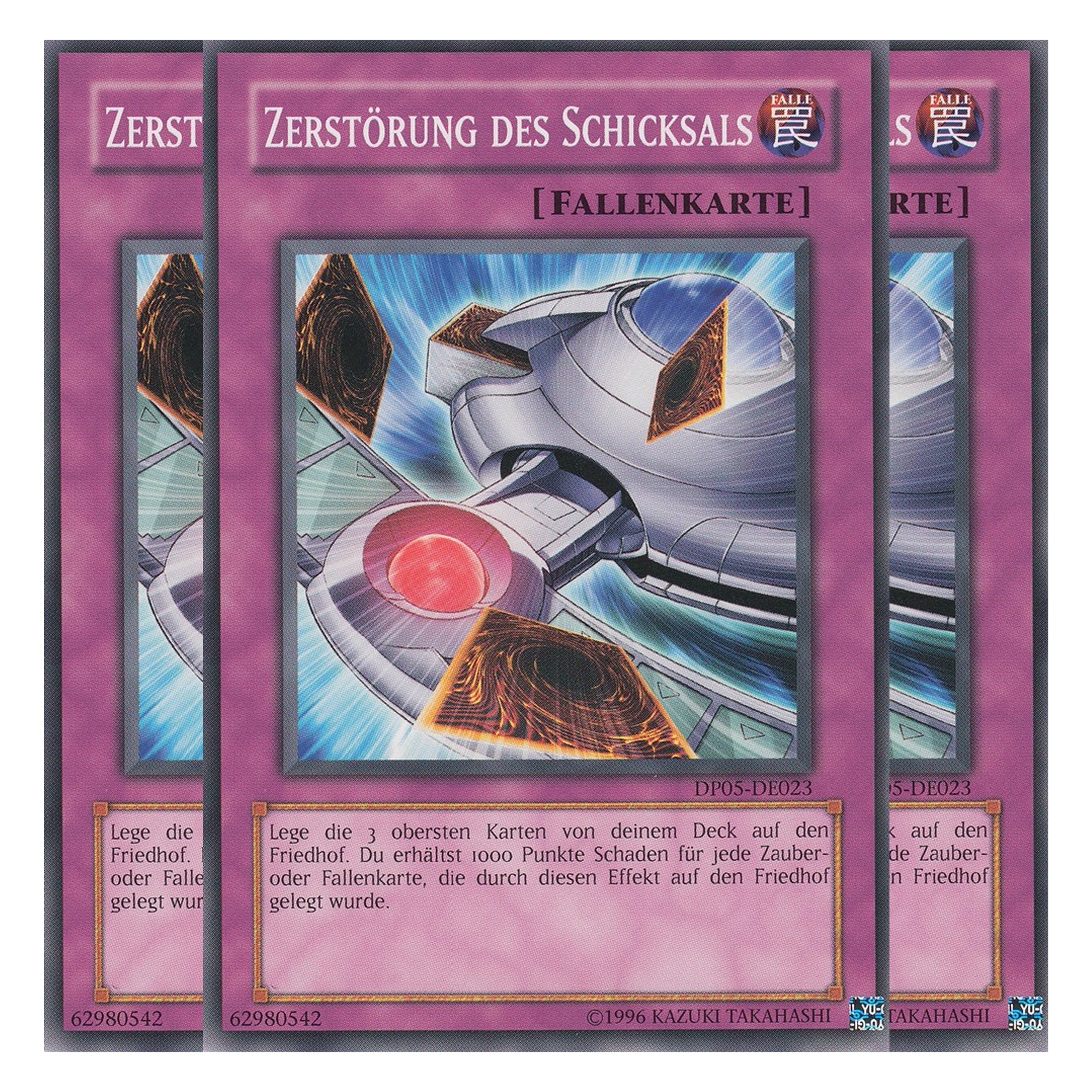 Zerstörung des Schicksals - DP05-DE023 - Common - Deutsch - Unlimitiert - Duelist Pack: Aster Phoenix - Playset (3 Kopien)