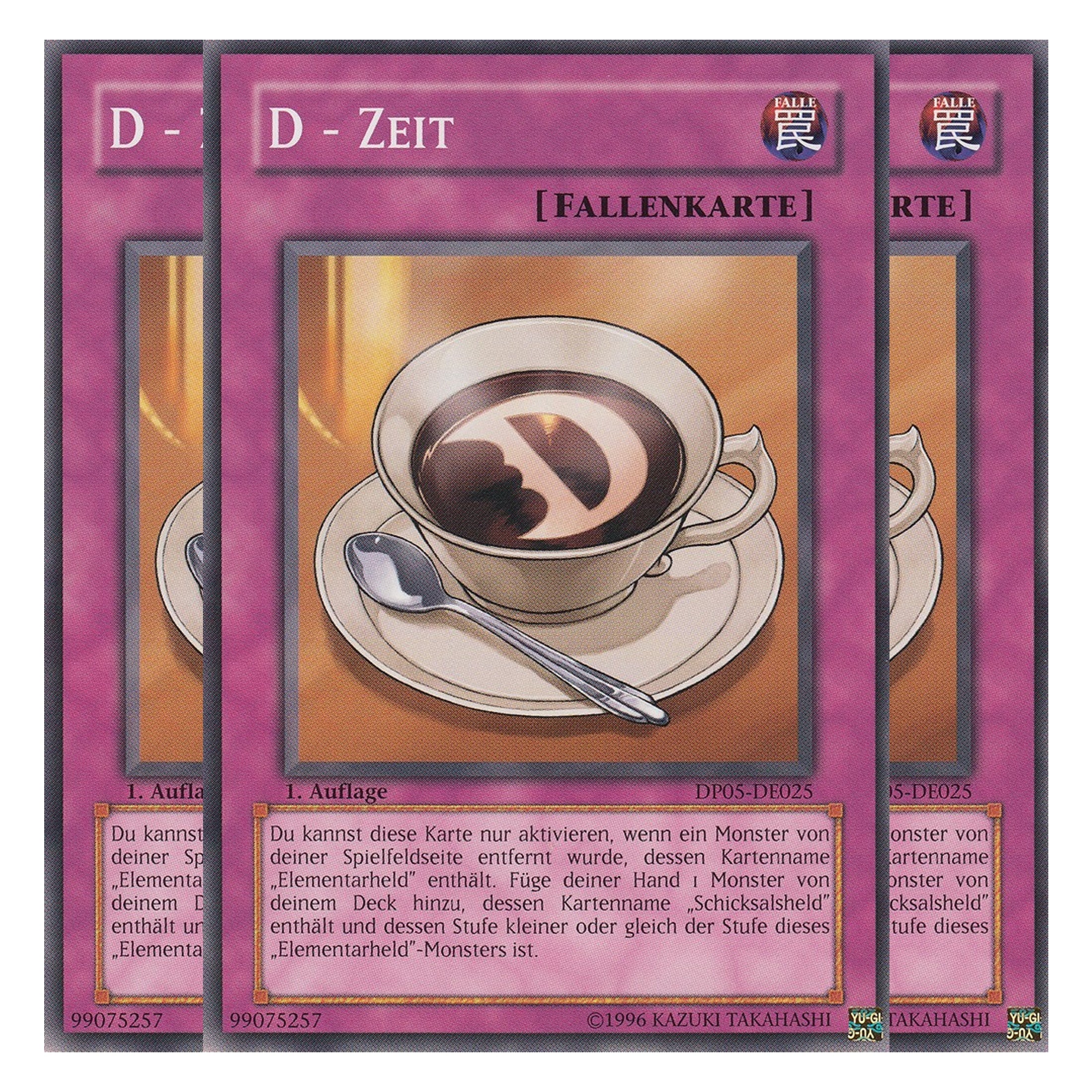 D - Zeit - DP05-DE025 - Common - Deutsch - Unlimitiert - Duelist Pack: Aster Phoenix - Playset (3 Kopien)