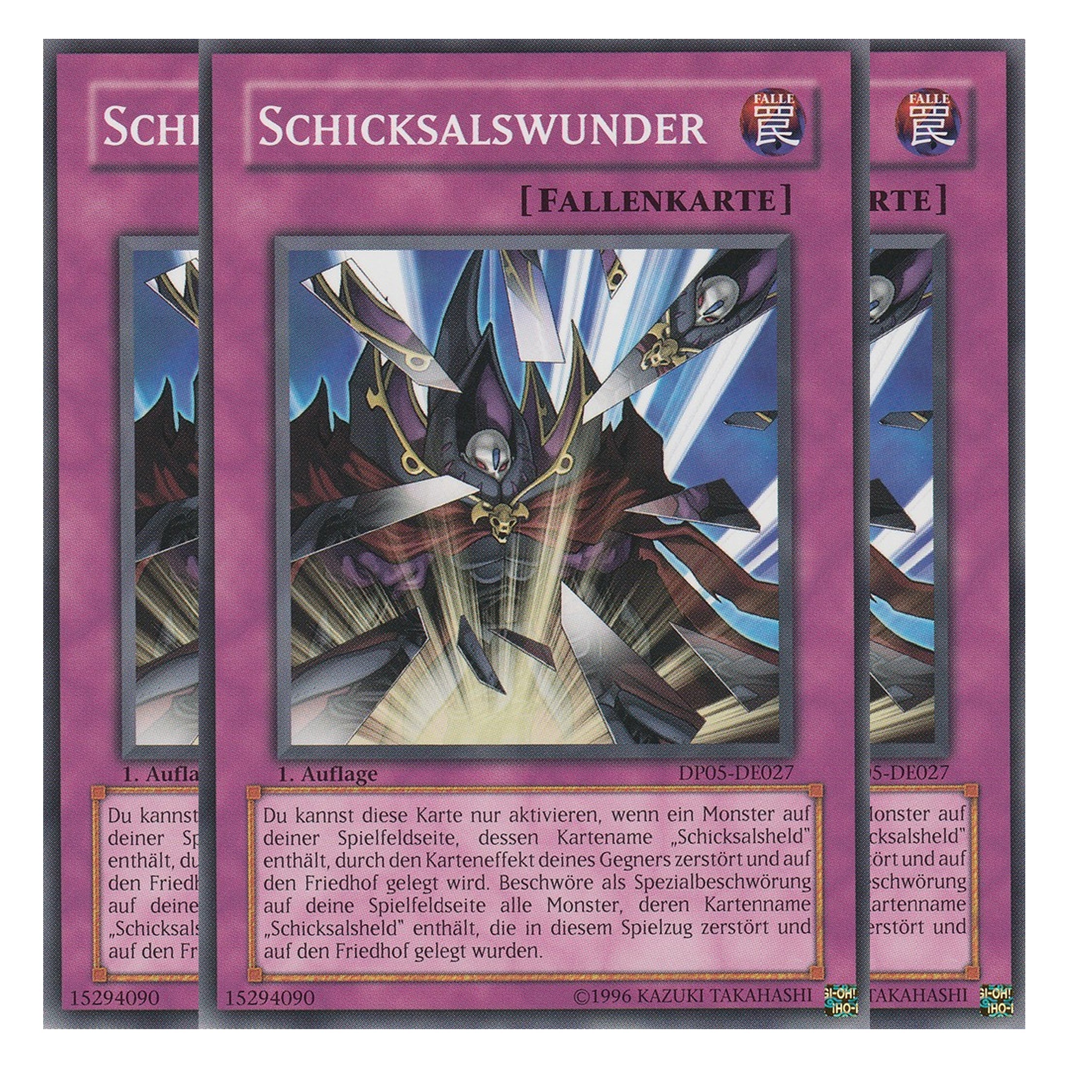 Schicksalswunder - DP05-DE027 - Common - Deutsch - Unlimitiert - Duelist Pack: Aster Phoenix - Playset (3 Kopien)