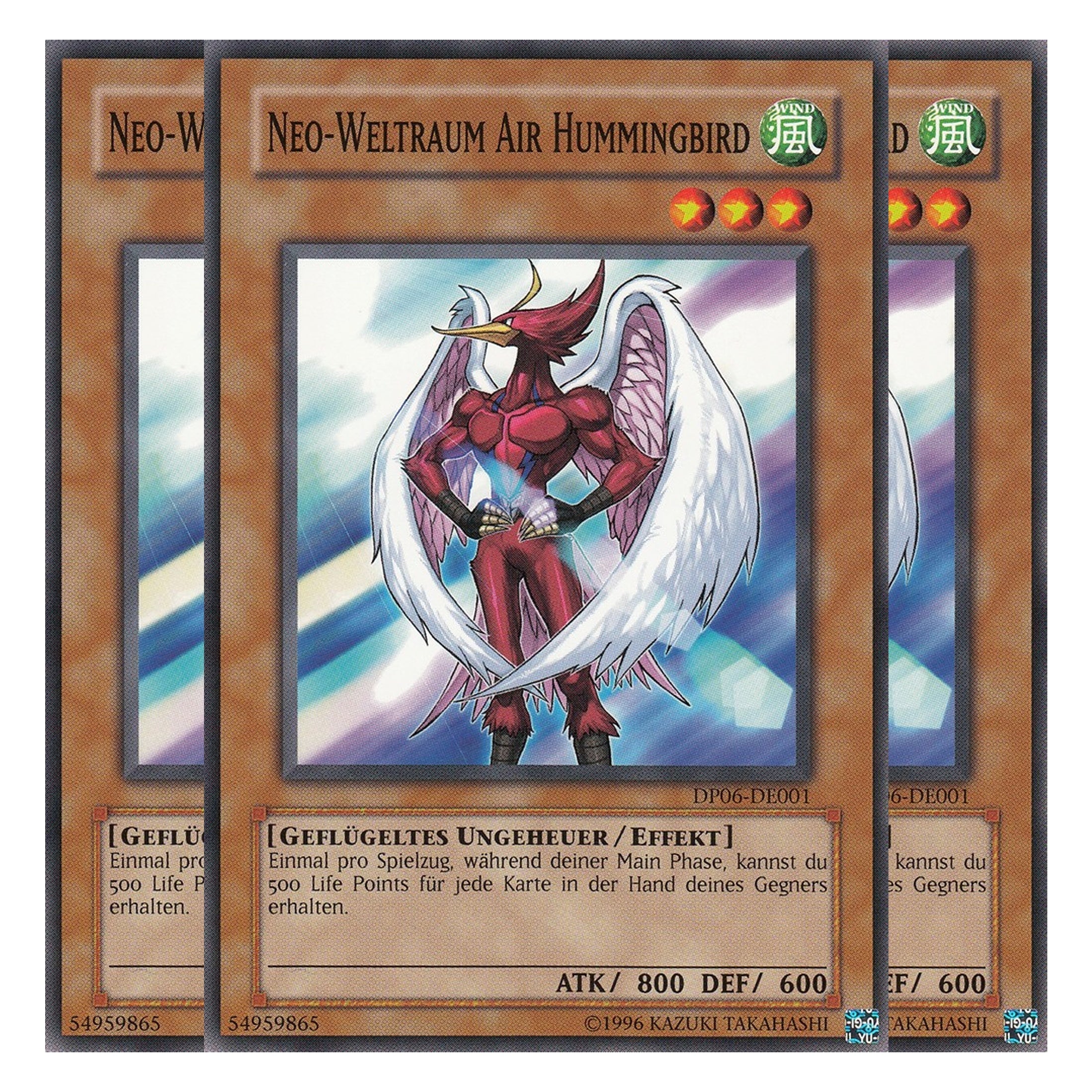 Neo-Weltraum Air Hummingbird - DP06-DE001 - Common - Deutsch - Unlimitiert - Duelist Pack: Jaden Yuki 3 - Playset (3 Kopien)