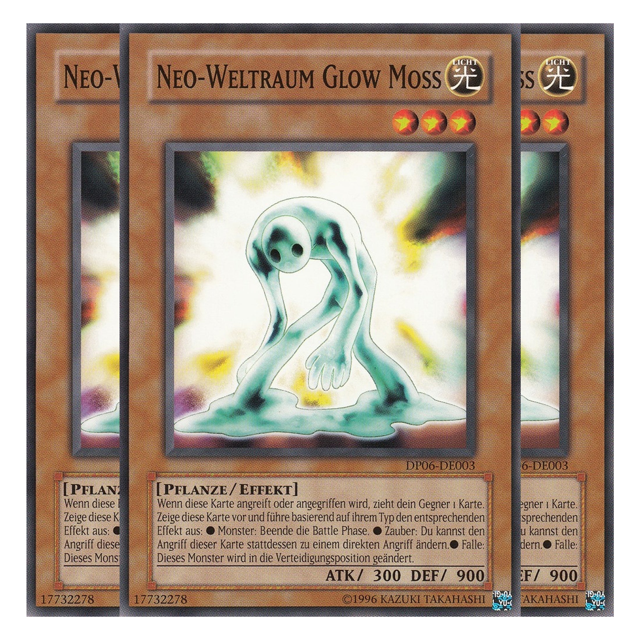 Neo-Weltraum Glow Moss - DP06-DE003 - Common - Deutsch - Unlimitiert - Duelist Pack: Jaden Yuki 3 - Playset (3 Kopien)