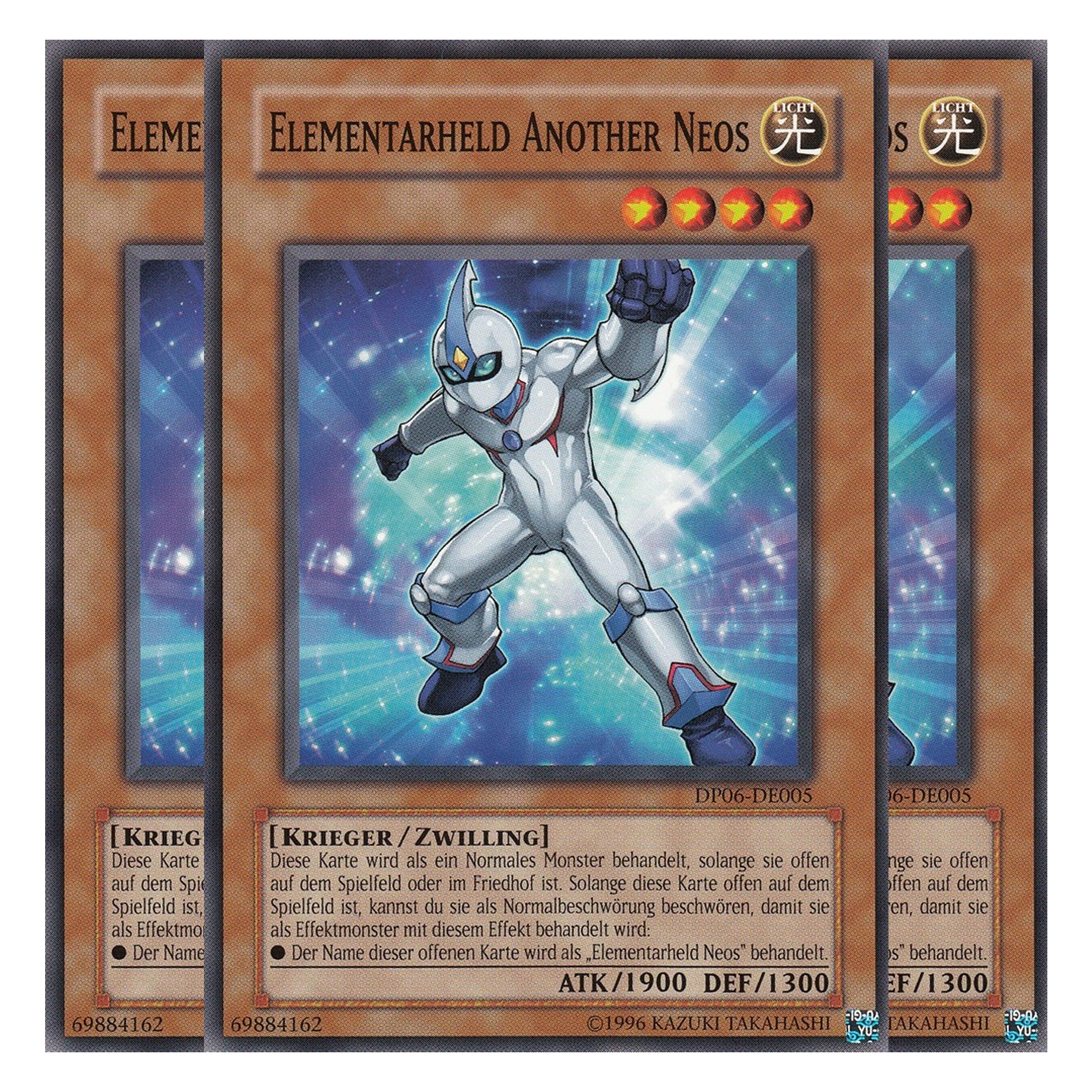 Elementarheld Another Neos - DP06-DE005 - Common - Deutsch - Unlimitiert - Duelist Pack: Jaden Yuki 3 - Playset (3 Kopien)