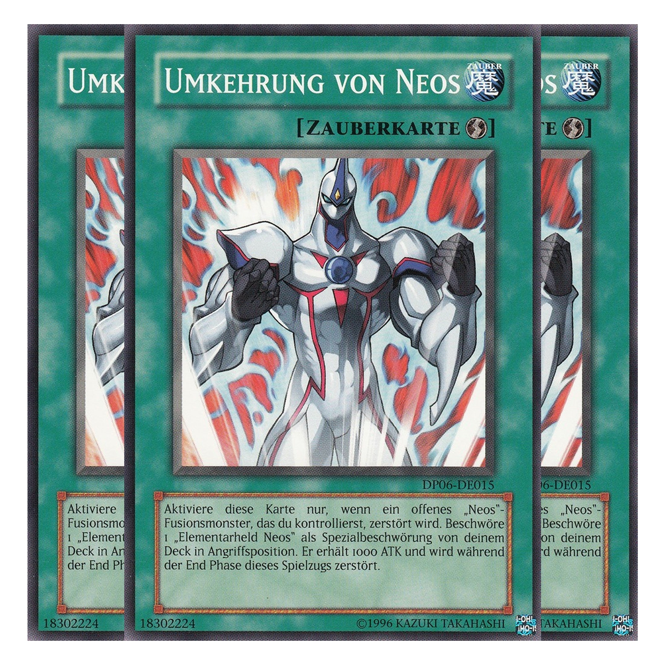 Umkehrung von Neos - DP06-DE015 - Common - Deutsch - Unlimitiert - Duelist Pack: Jaden Yuki 3 - Playset (3 Kopien)